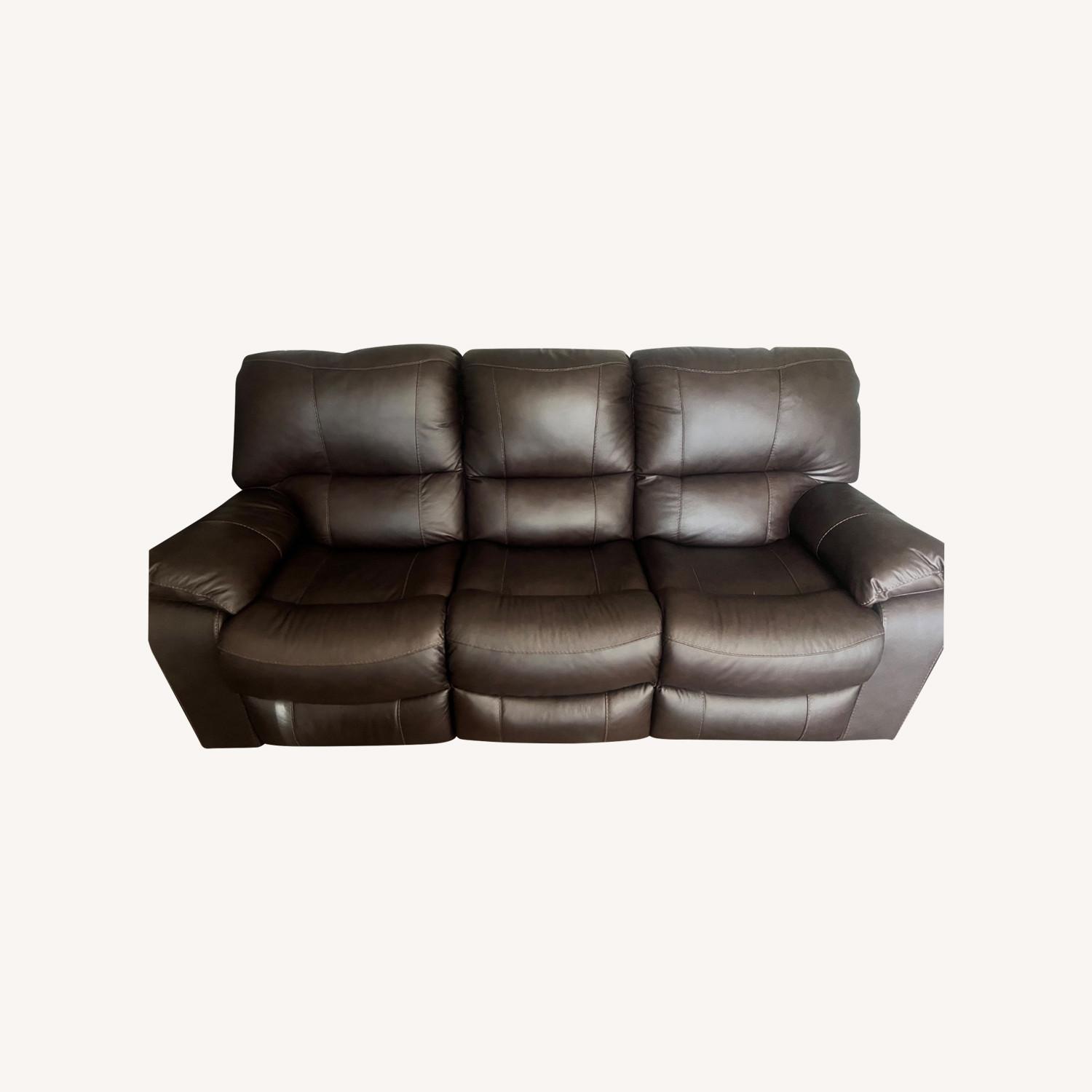 Ashley Furniture Leesworth Couch 3 Seat Electrical Recliner - image-0