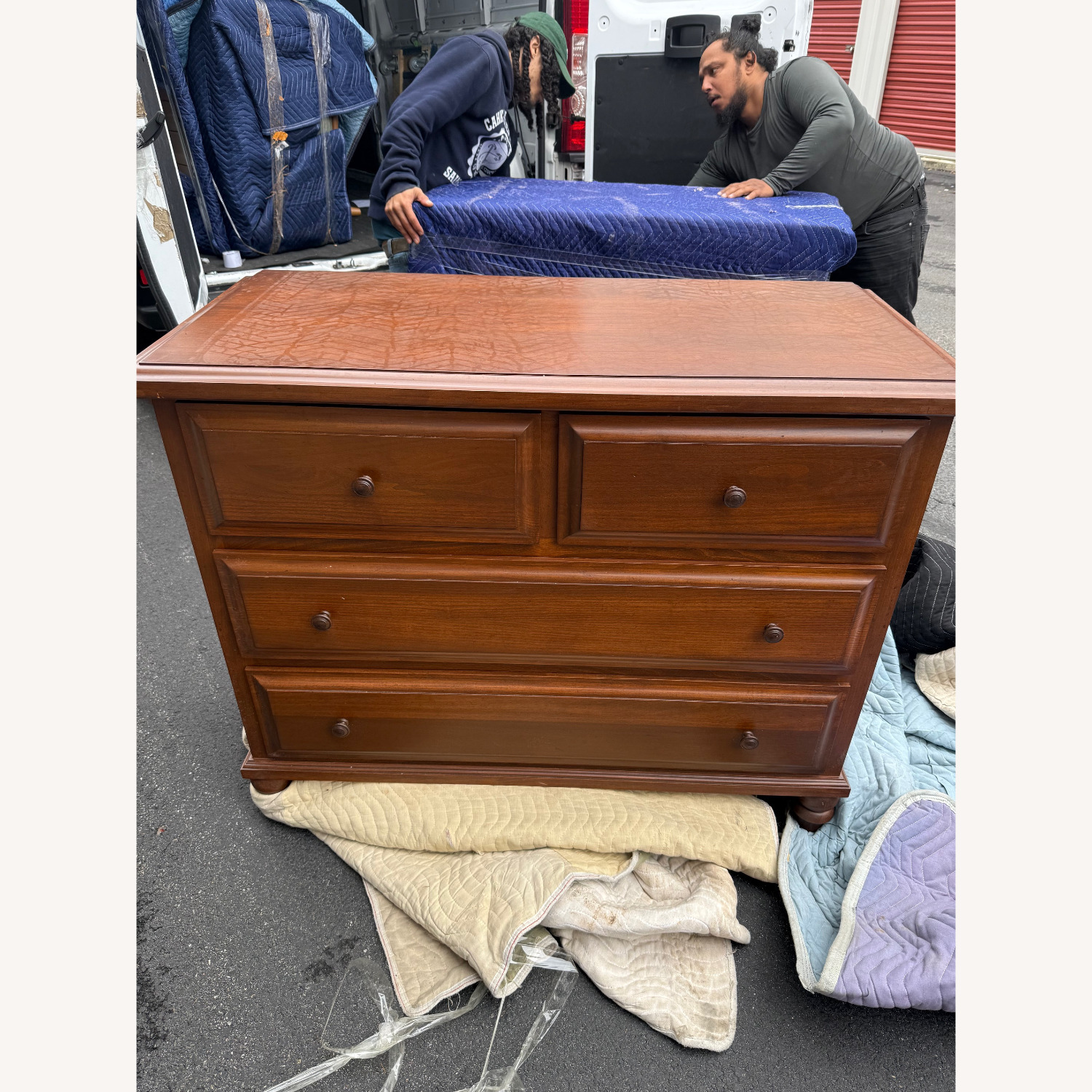 Always the Children Dark Brown Wood Dresser - image-1