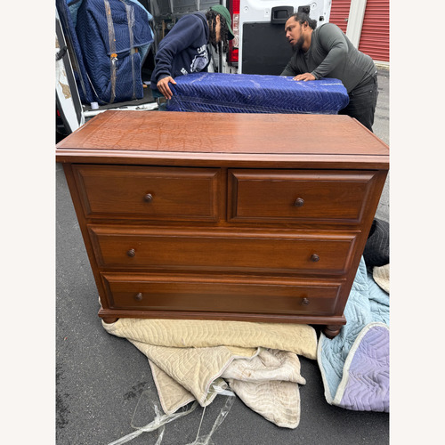 Used Always the Children Dark Brown Wood Dresser for sale on AptDeco