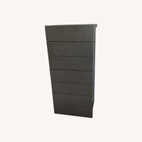 ALF Group Alf Itaila Dark Gray Wood Chest