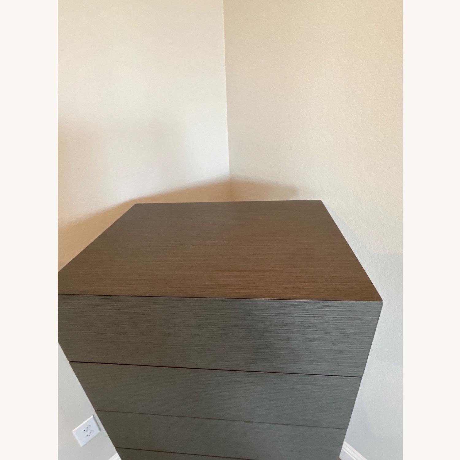 ALF Group Alf Itaila Dark Gray Wood Chest - image-5