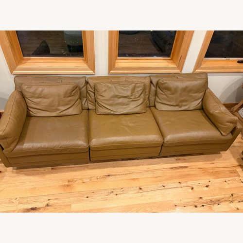 Used Roche Bobois Leather Couch for sale on AptDeco