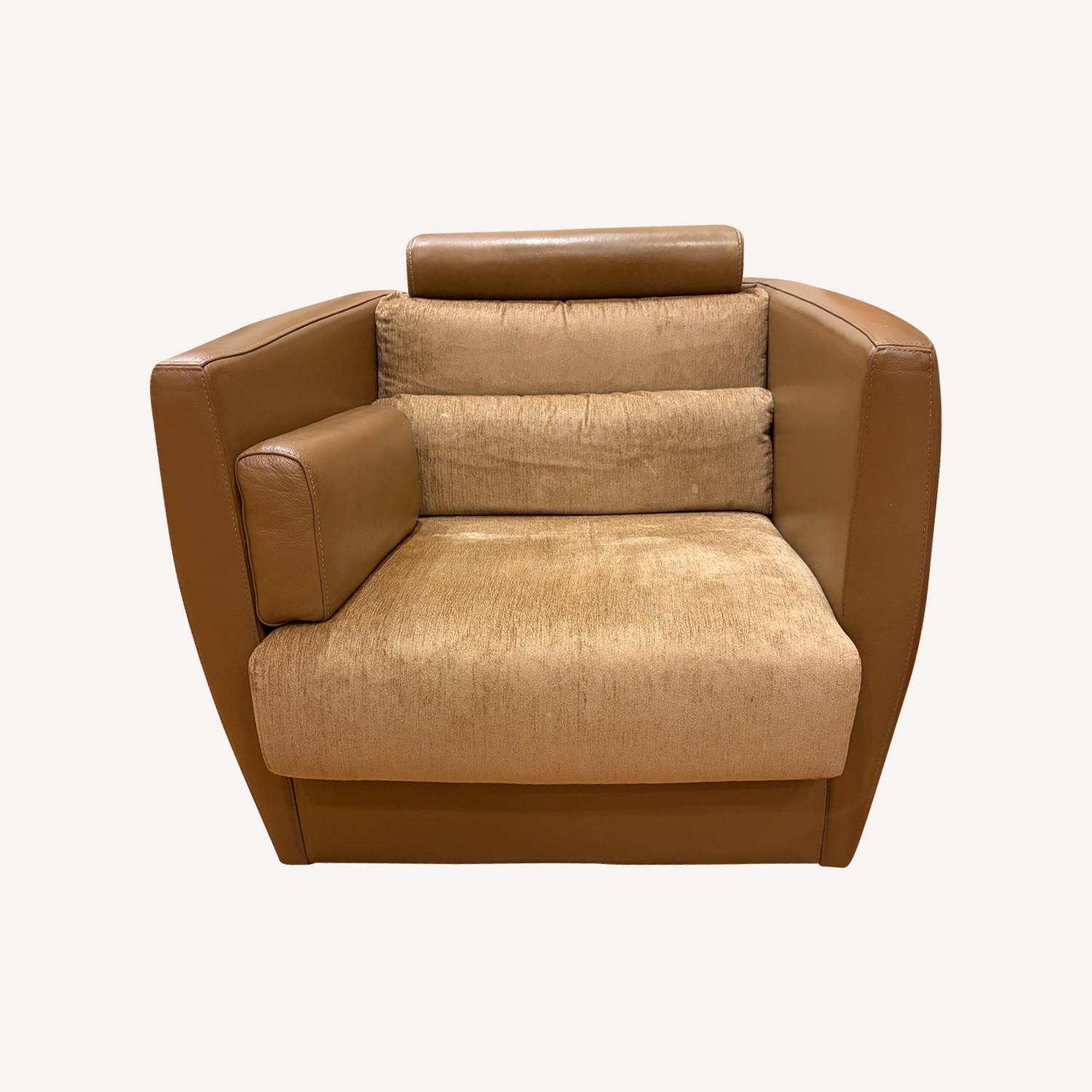 Roche Bobois Dark Brown Accent Chairs - image-0