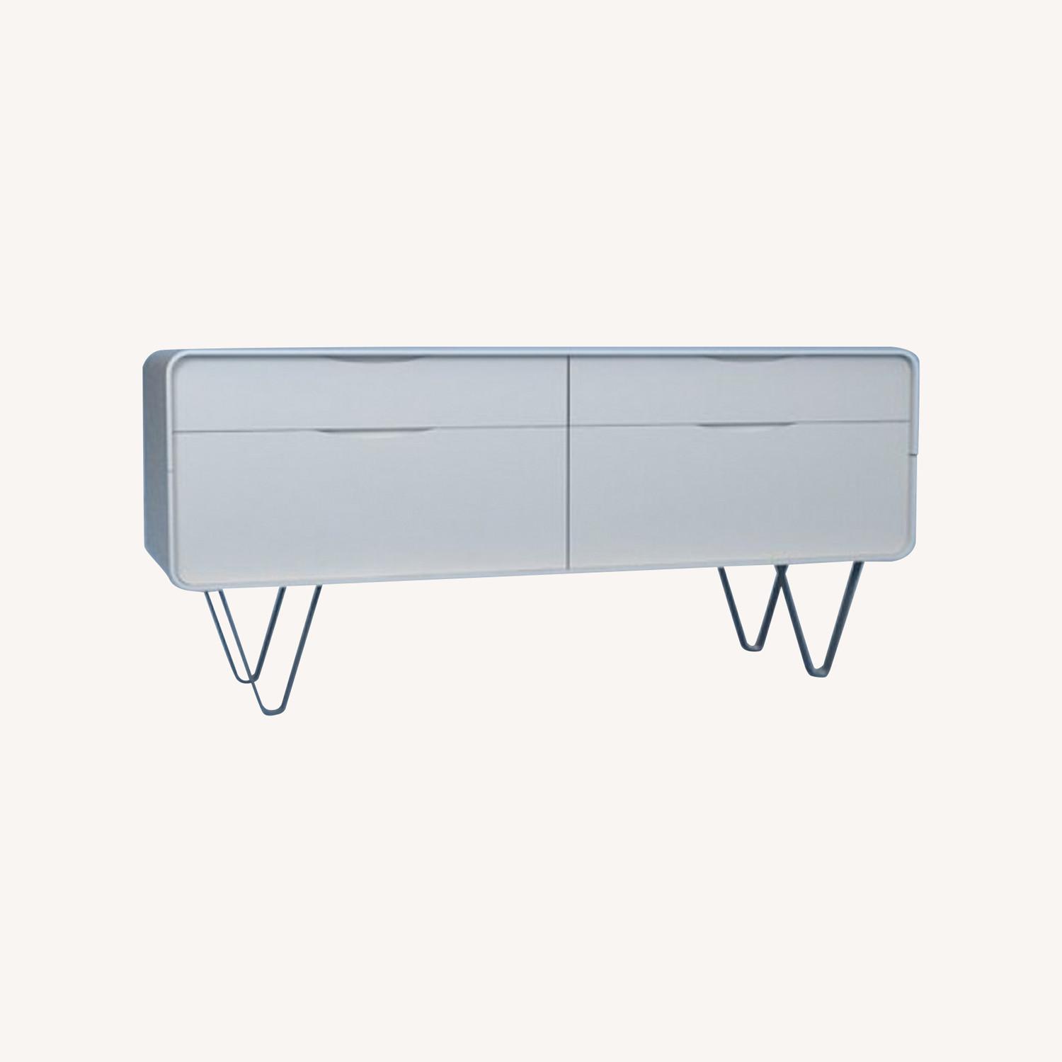 Ligne Roset Cemia White Wood Media Storage - image-0
