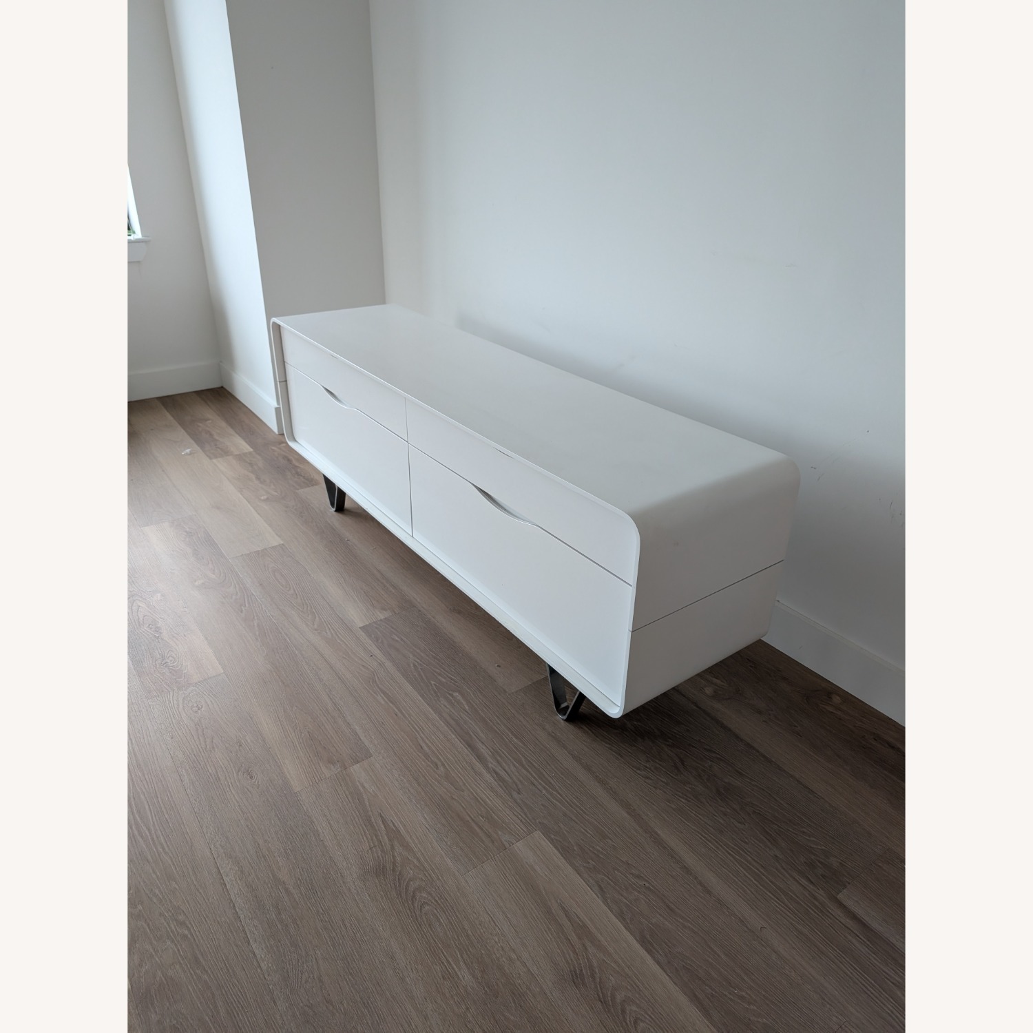 Ligne Roset Cemia White Wood Media Storage - image-3