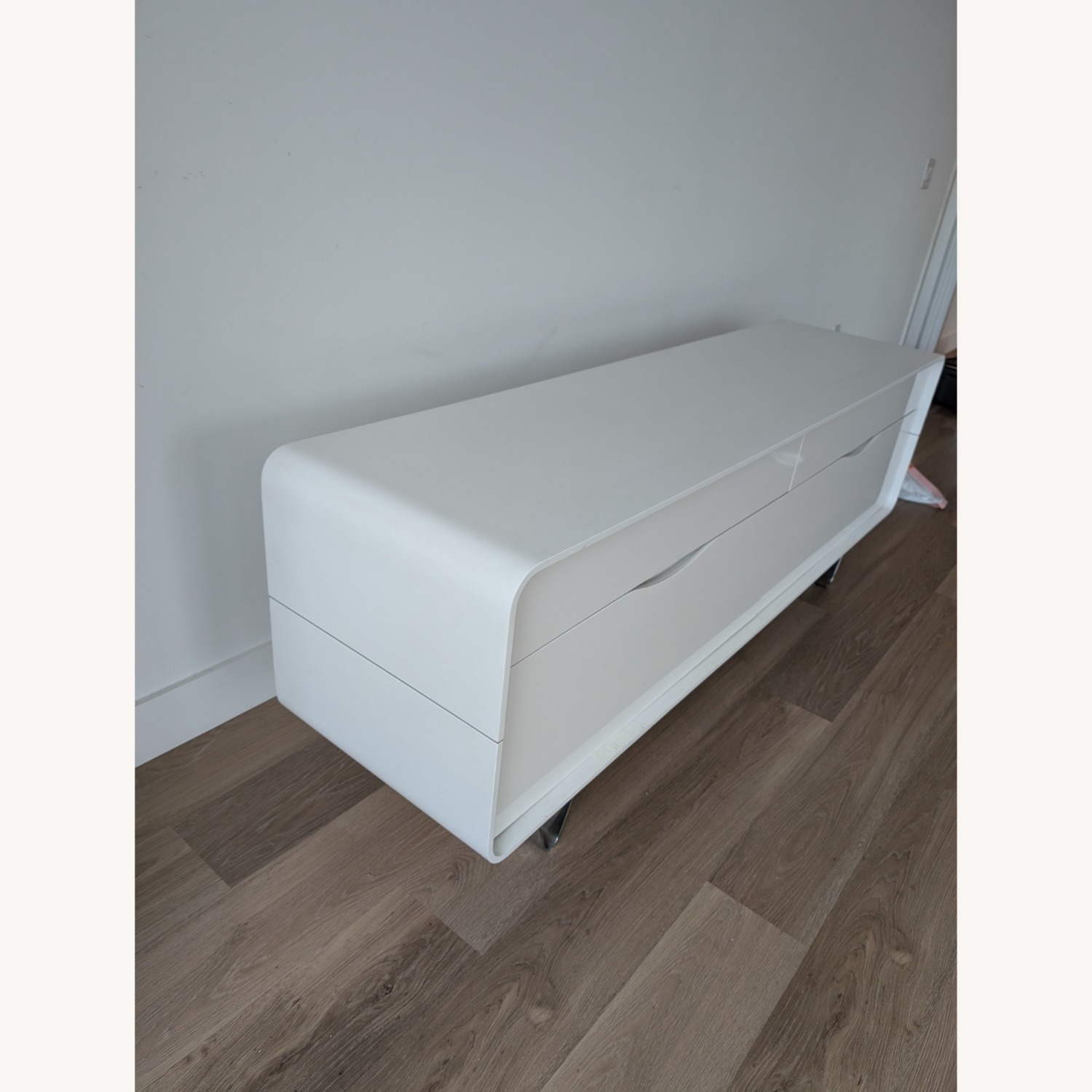 Ligne Roset Cemia White Wood Media Storage - image-5