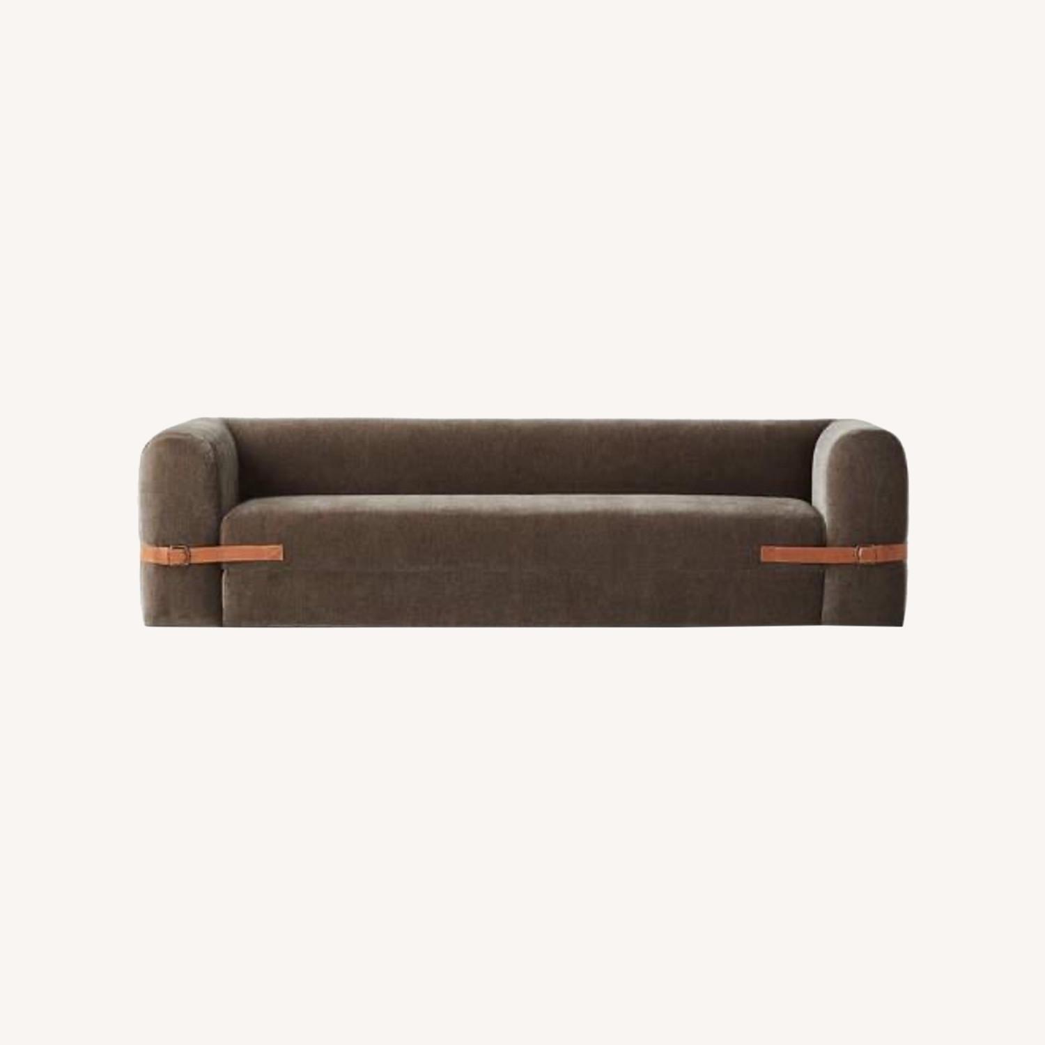 CB2 Alesso Grey Performance Velvet Sleeper Sofa - image-0