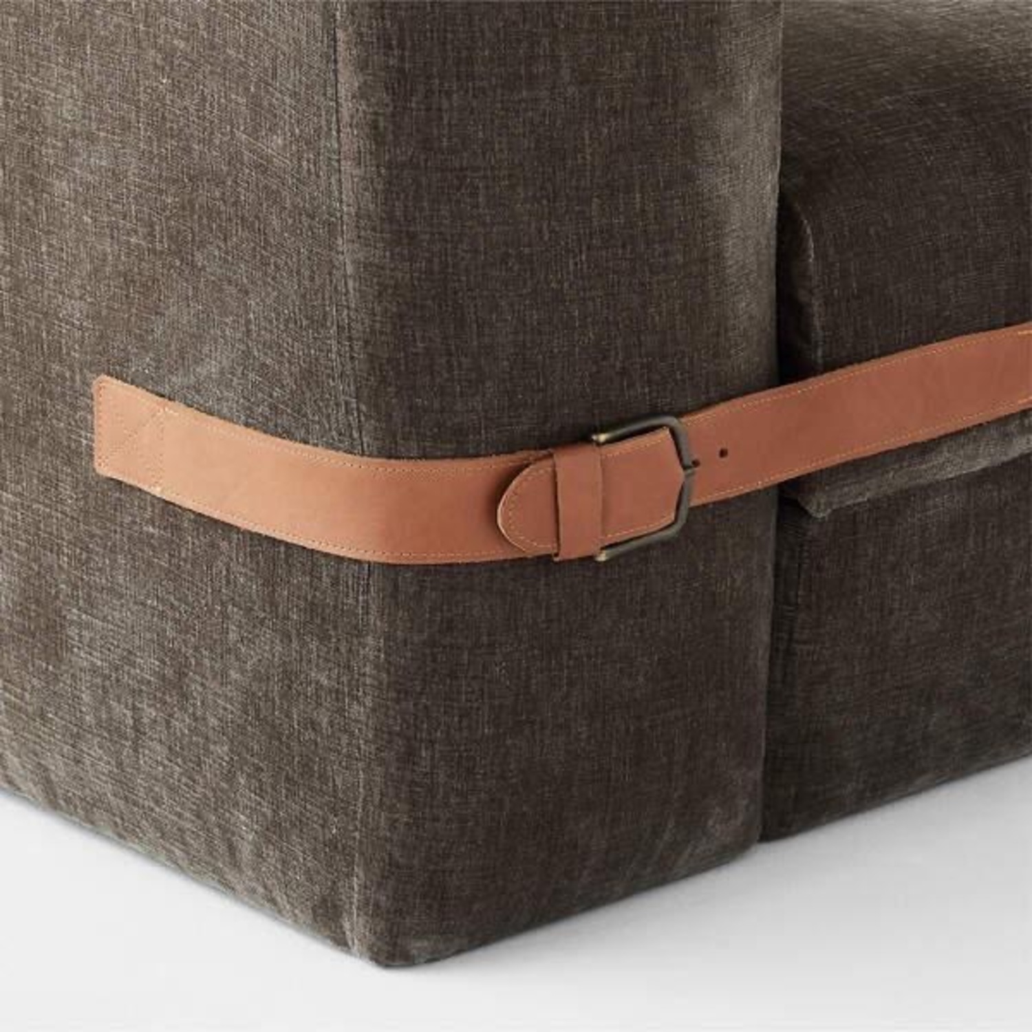 CB2 Alesso Grey Performance Velvet Sleeper Sofa - image-2