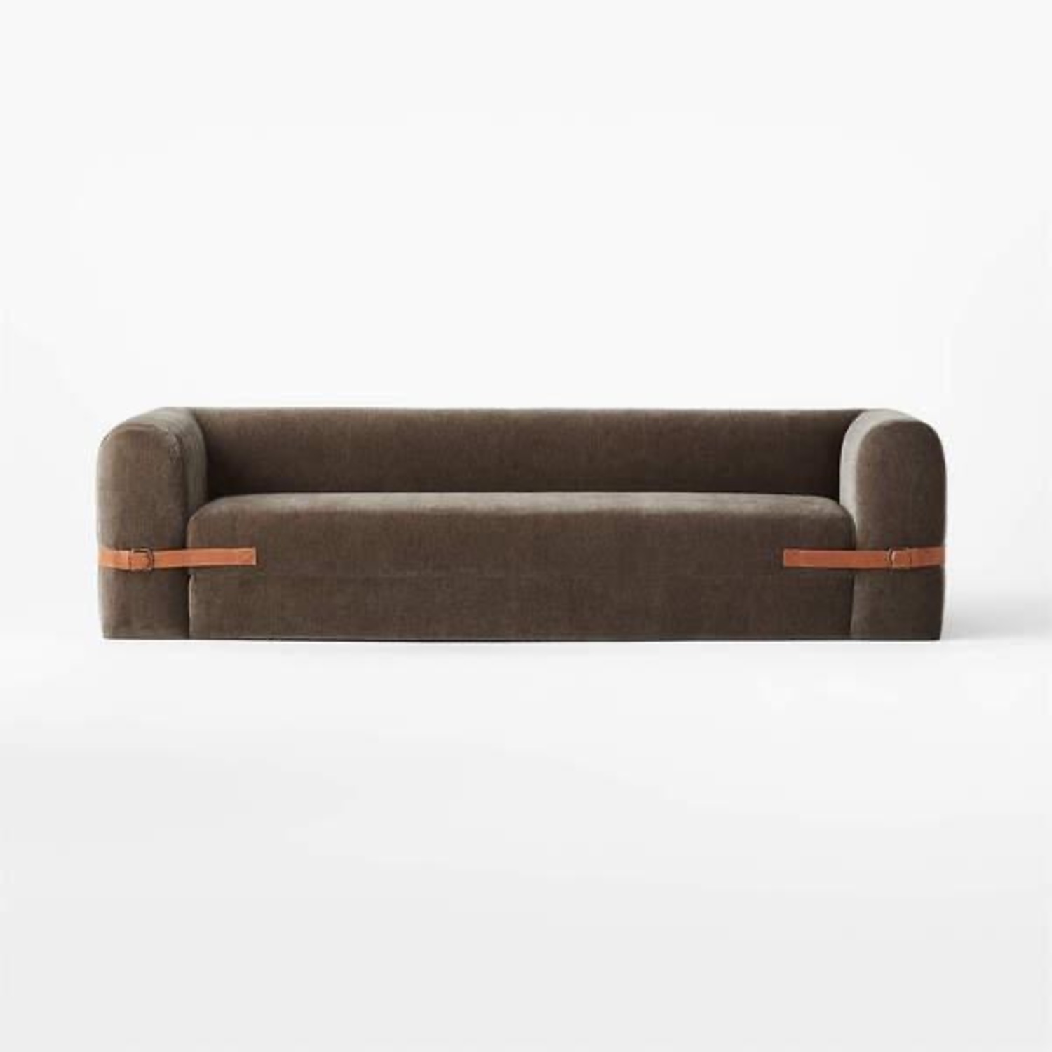 CB2 Alesso Grey Performance Velvet Sleeper Sofa - image-4