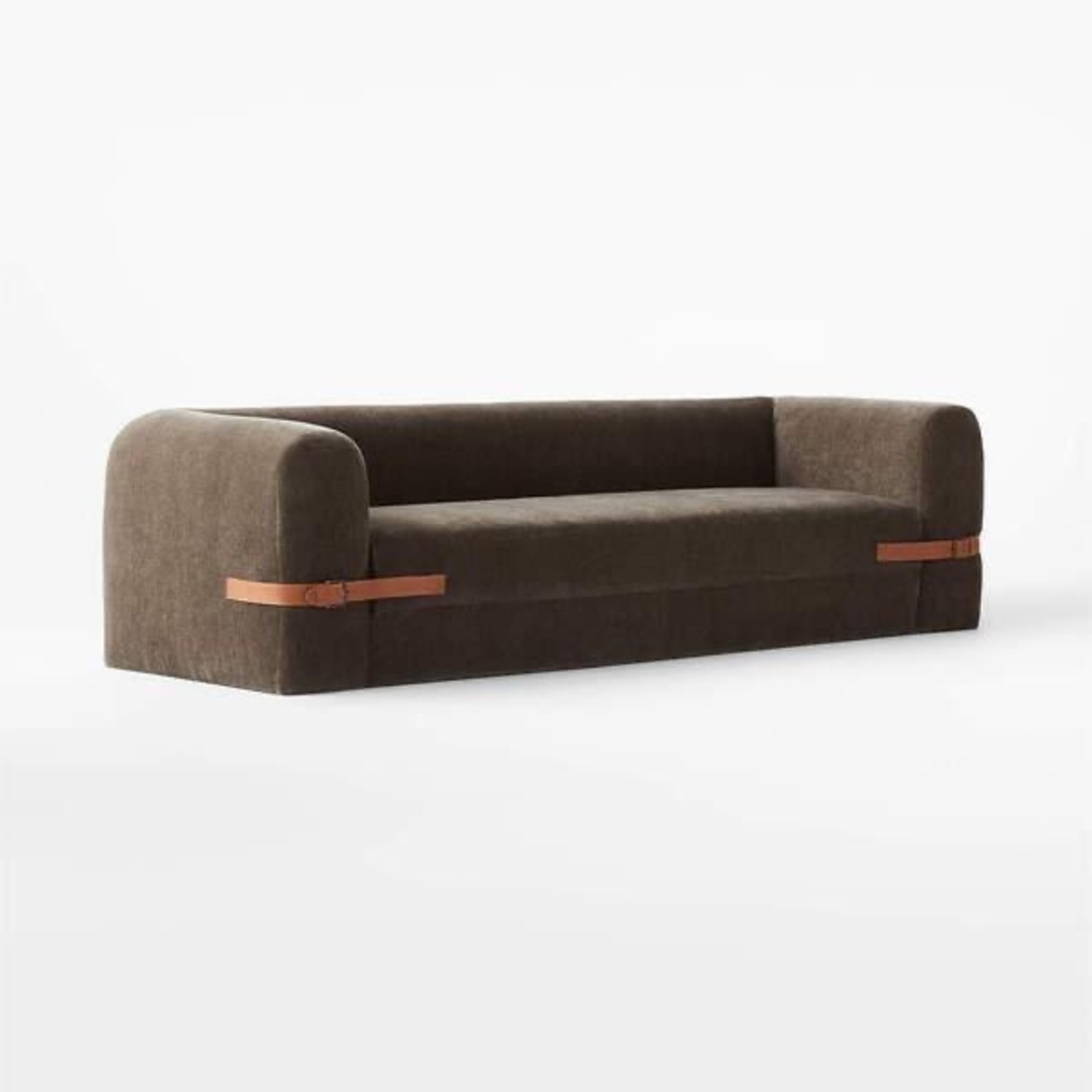 CB2 Alesso Grey Performance Velvet Sleeper Sofa - image-3