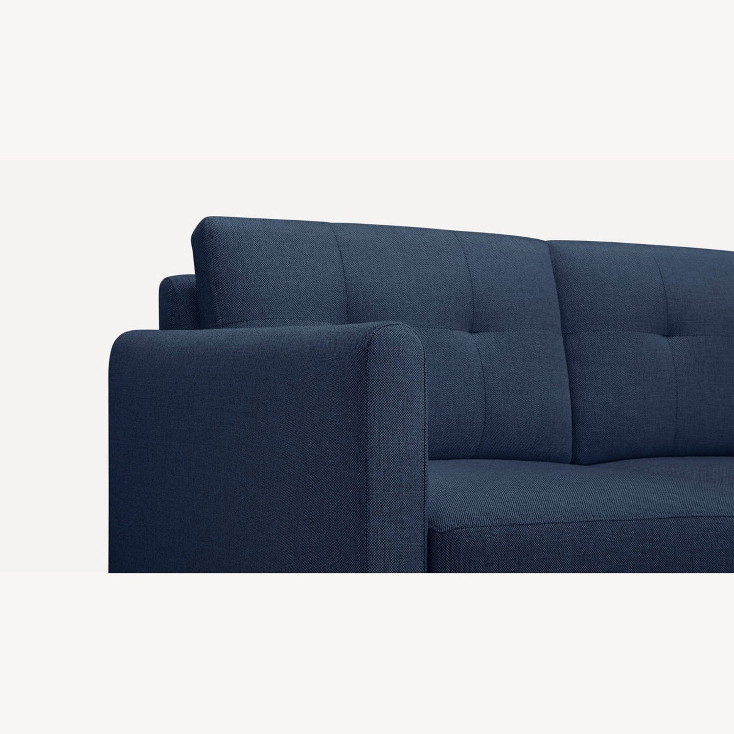 Burrow Nomad Navy Blue Loveseat Sofa - image-4
