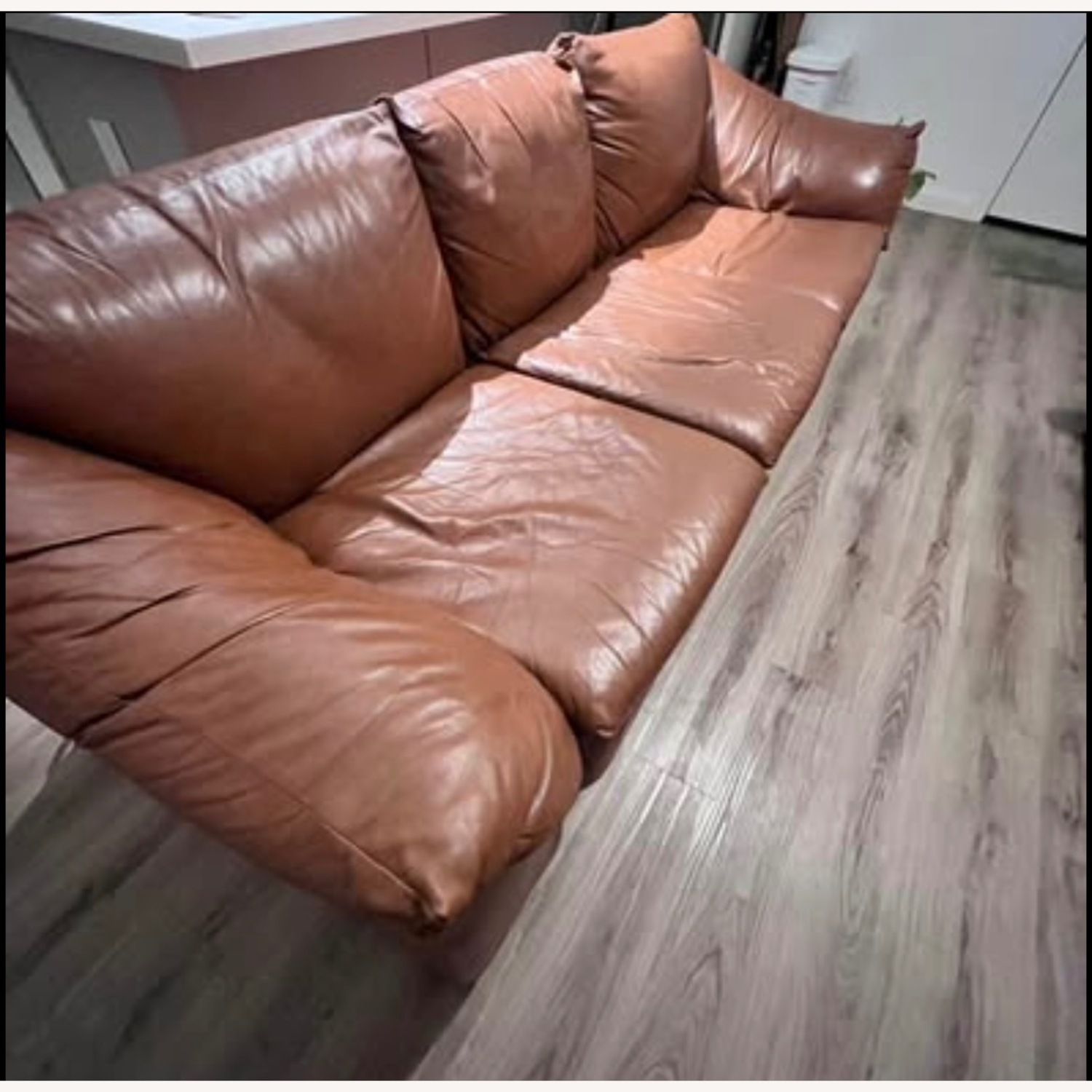 Leather Factory 3 Seat Sofa - image-3