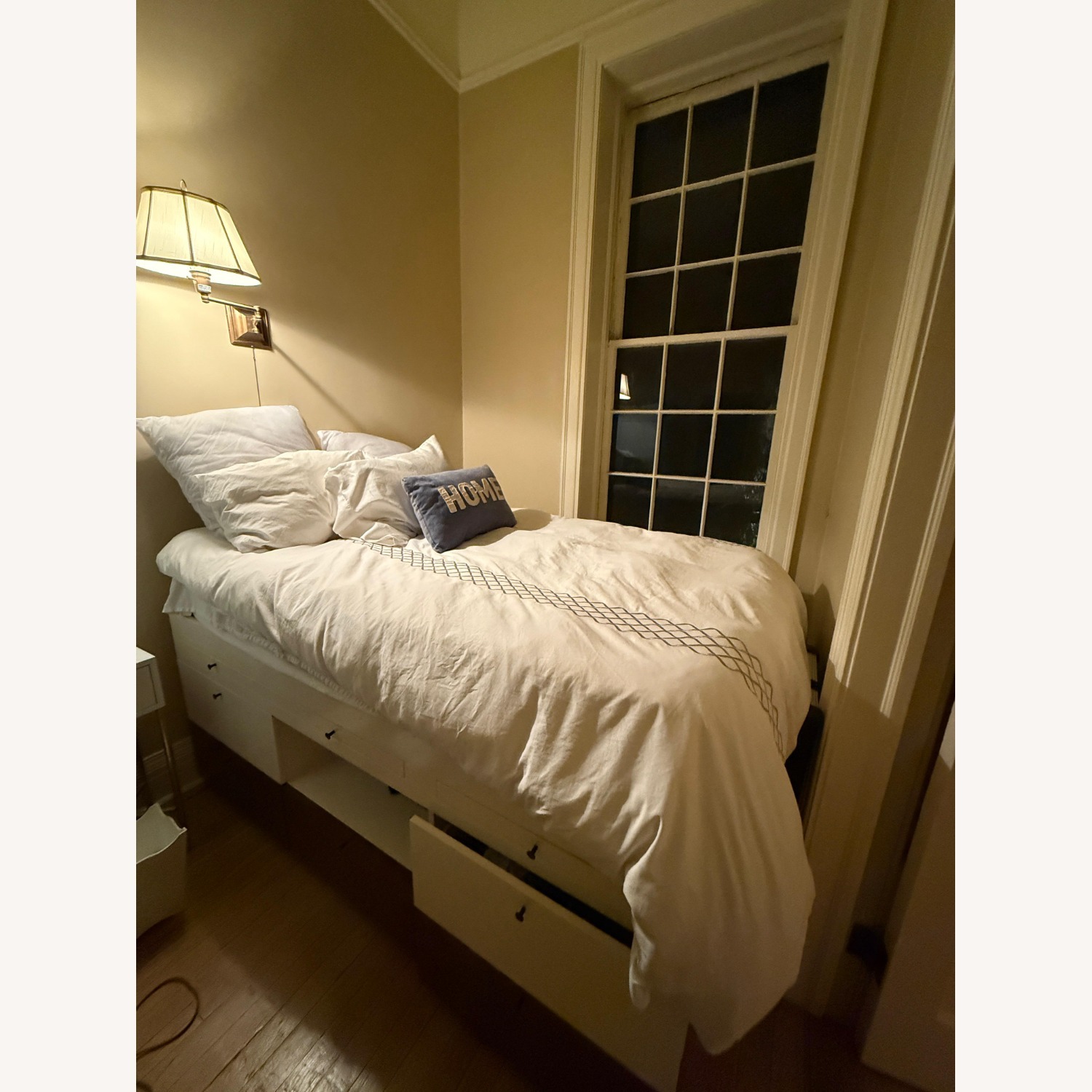 Pottery Barn Bed Frame Full Storage - image-1