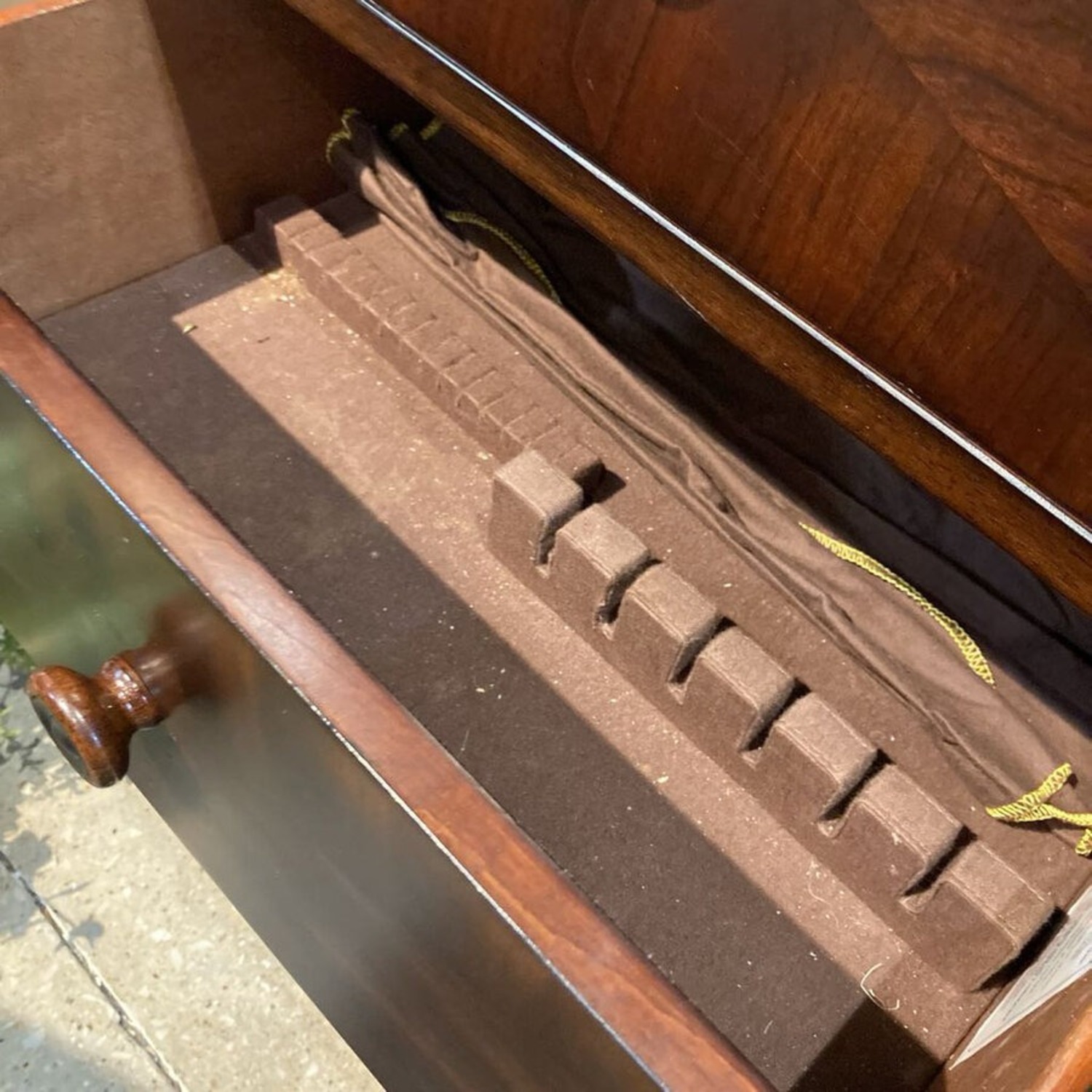 Solid Wood 2-Drawer w Open Shelf Buffet - image-15