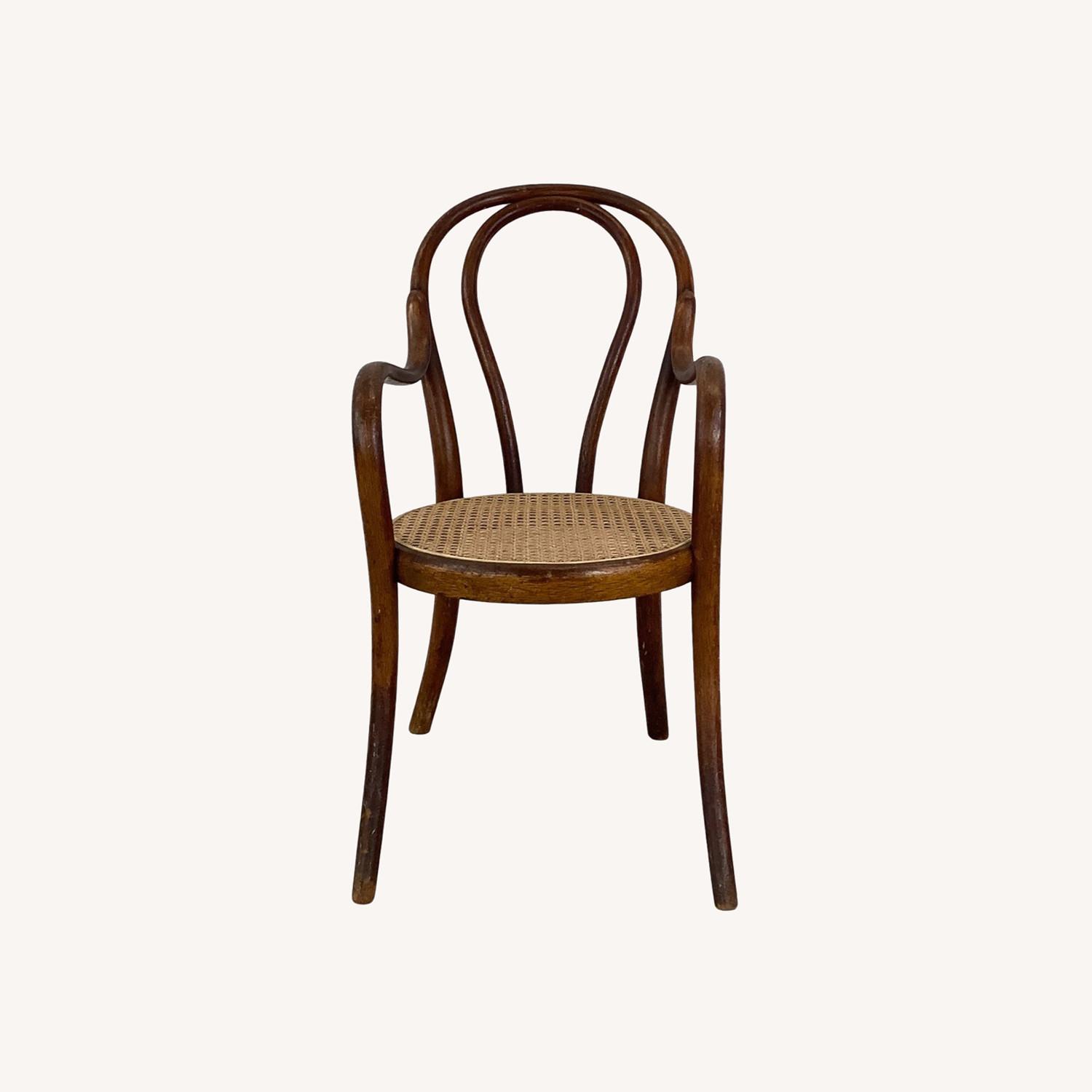 Thonet Inspired Vintage Children’s Armchair - image-0