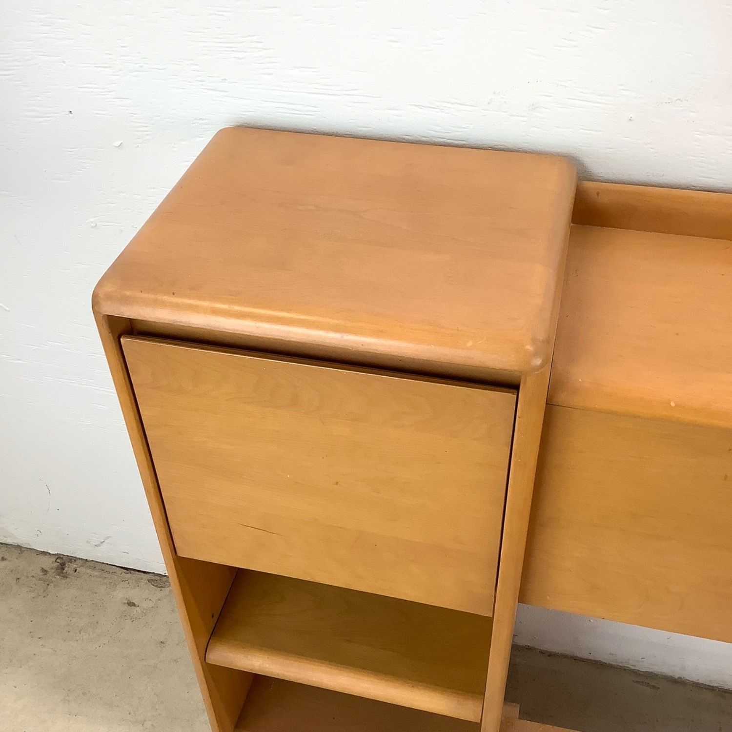 Heywood Wakefield Headboard W Nightstands - image-23