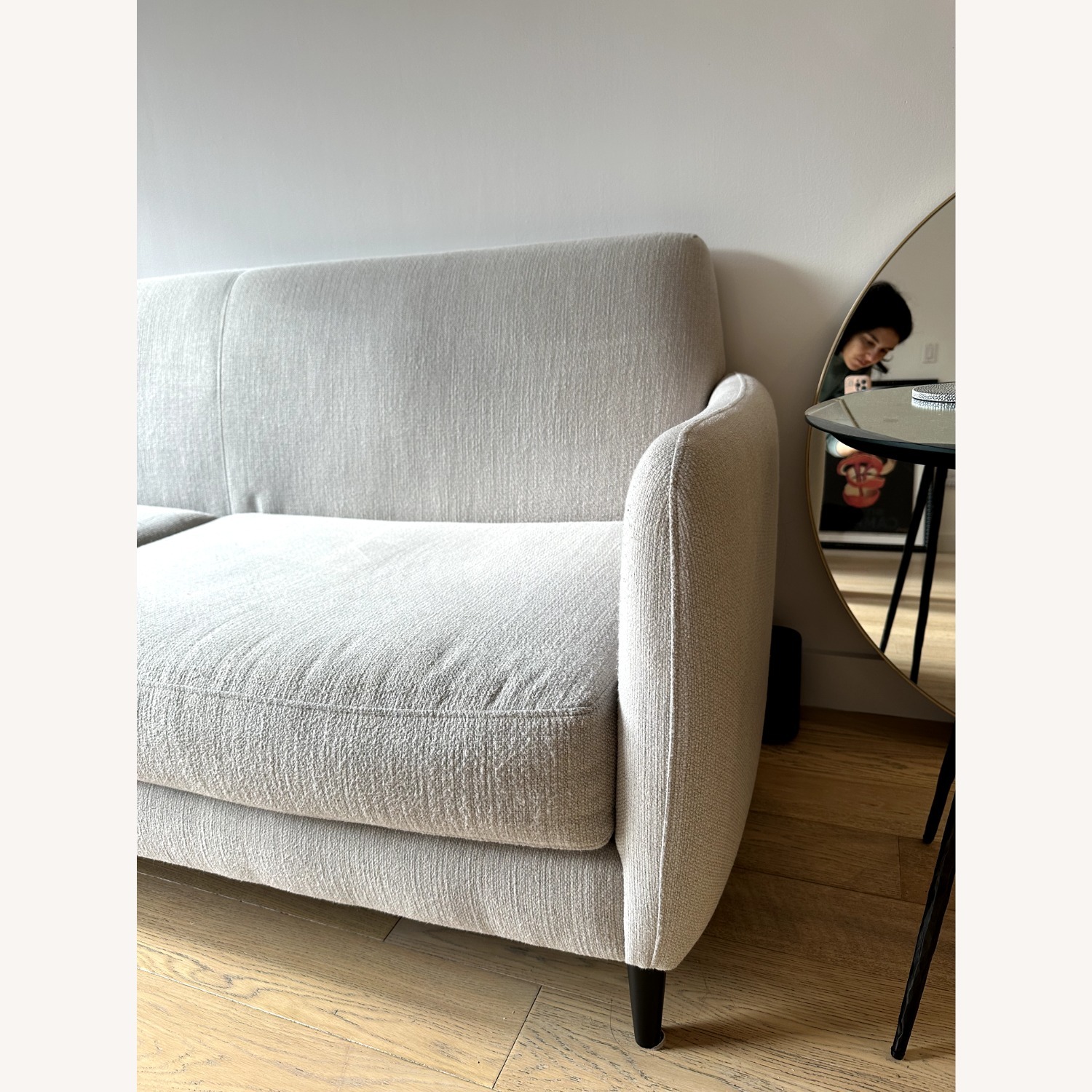 CB2 Parlour Fabric 2 Seater Sofa - image-5
