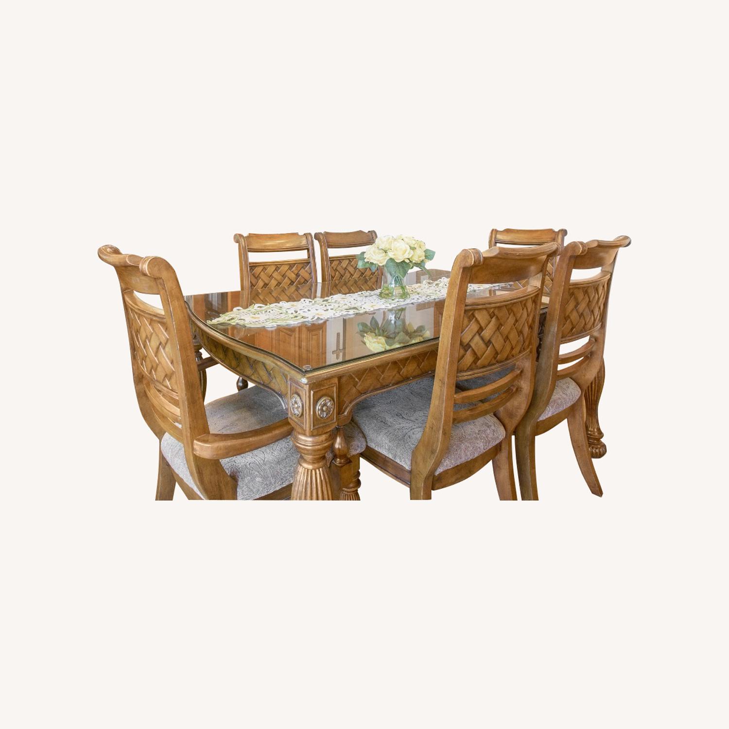 Walnut Dining Set - image-0
