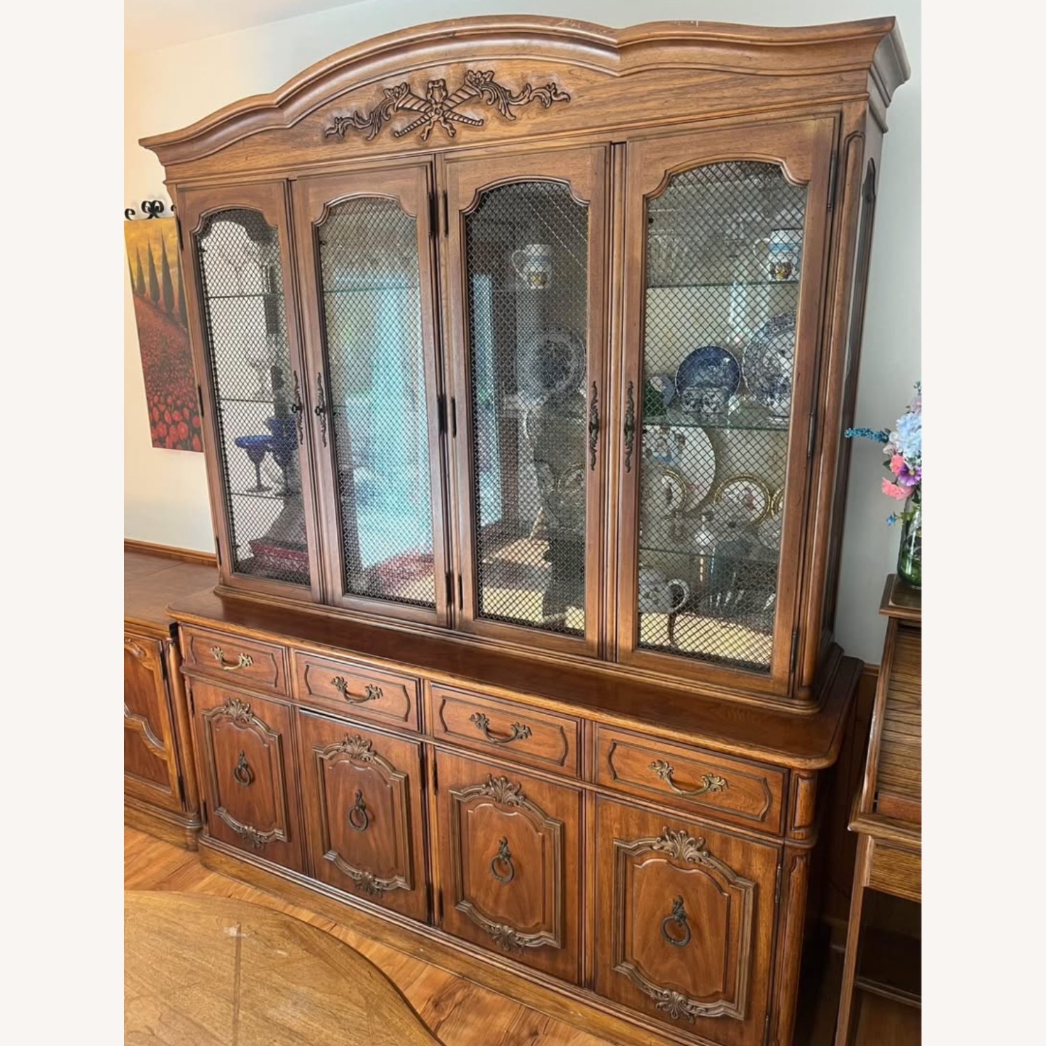 Thomasville Furniture Buffet & China Cabinet - image-1