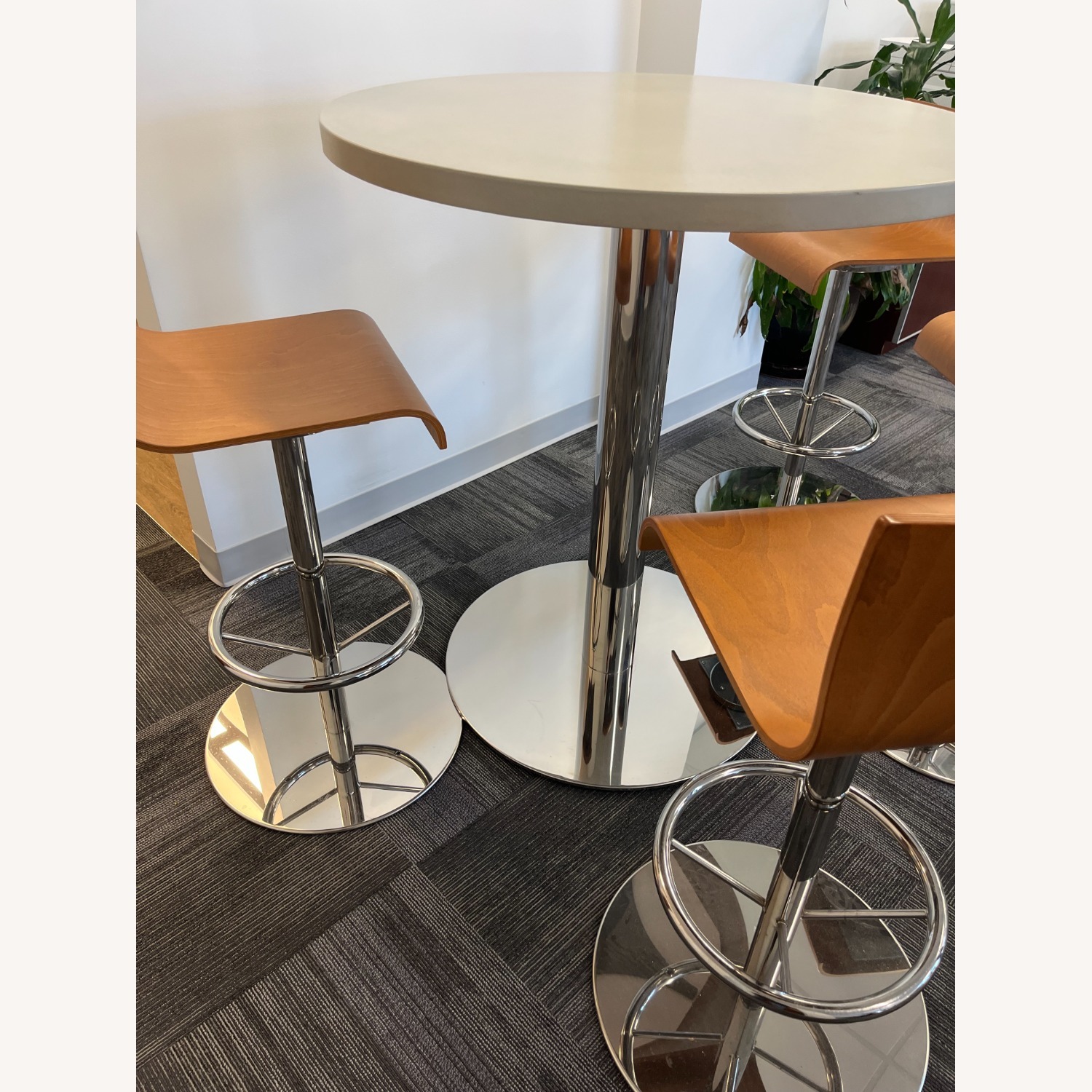 Two Aceray Natural Concrete Dining Sets - image-2