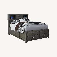 Caitbrook Full Storage Bed with 7 Drawers