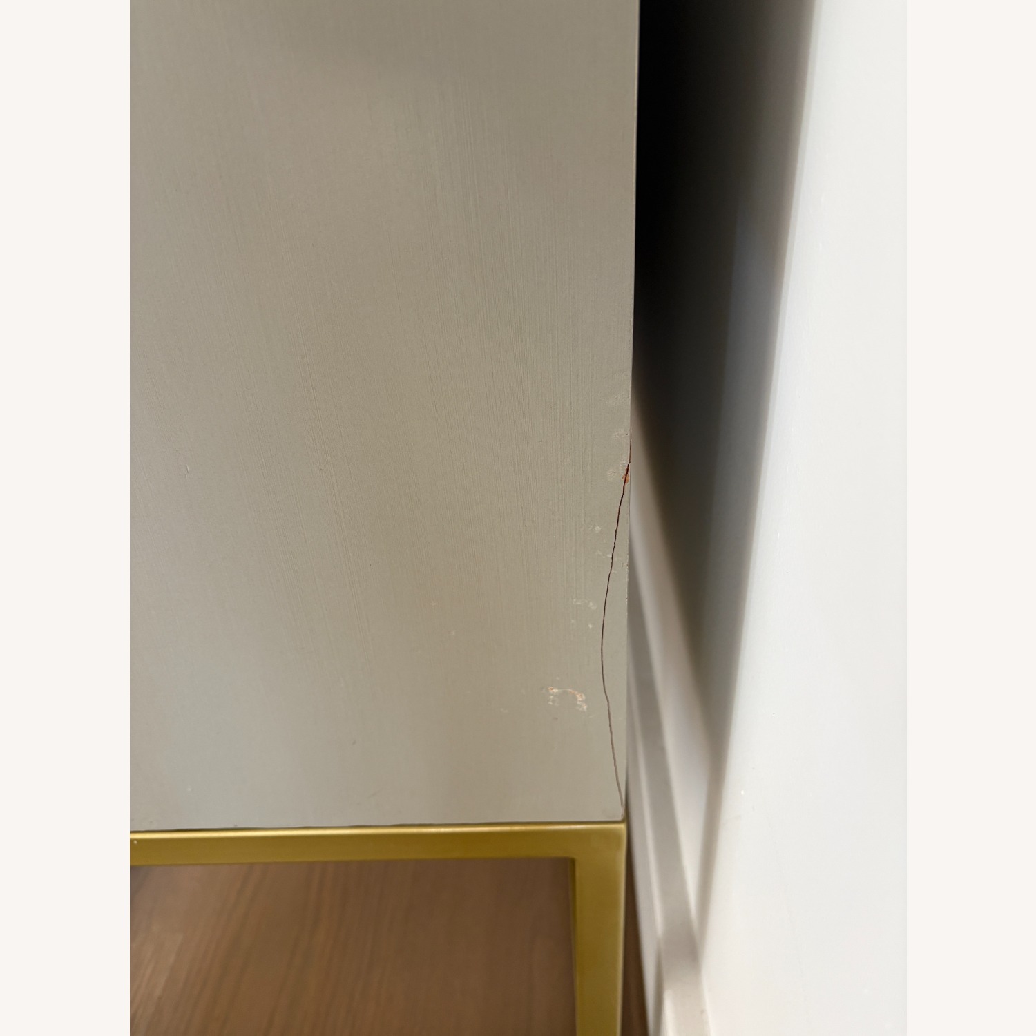 Harper Gray and Gold Console - image-8