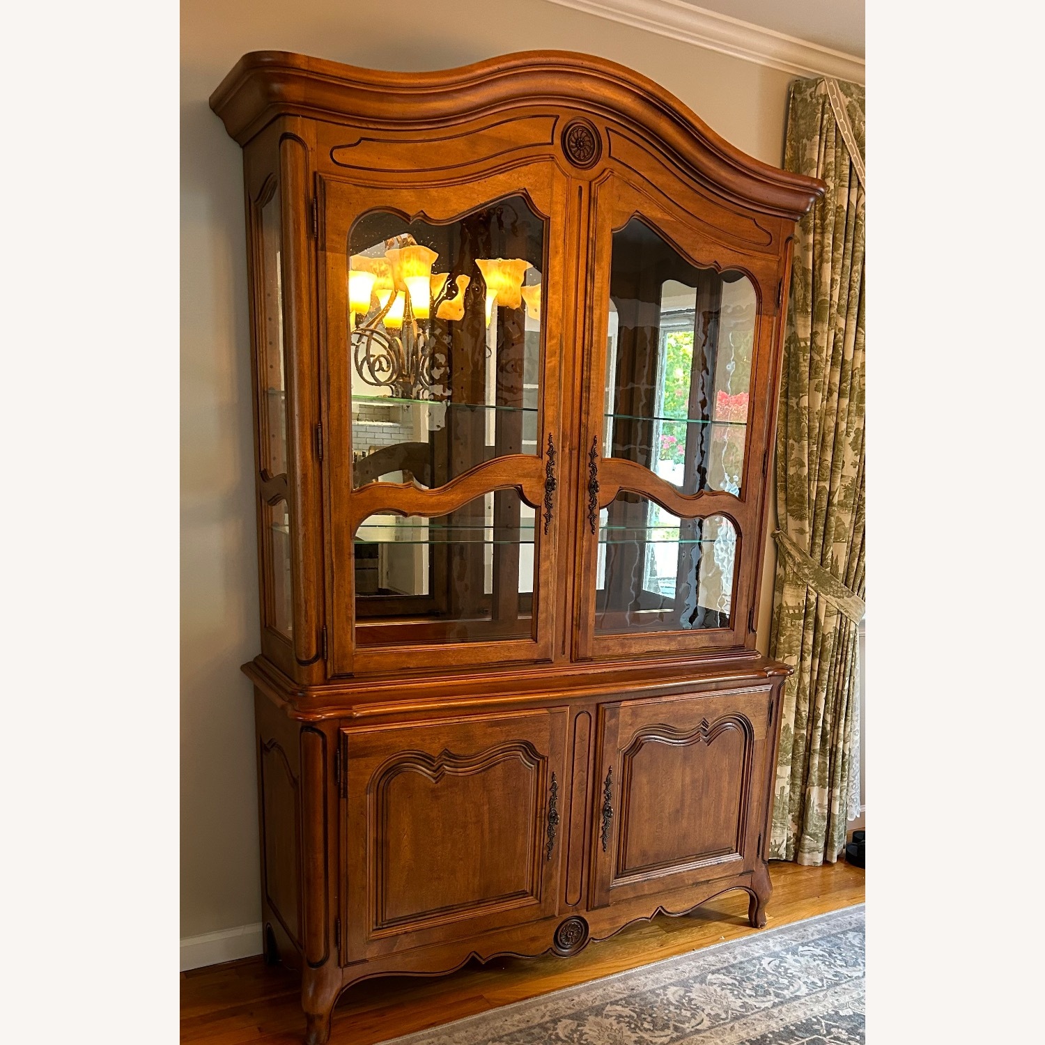 Ethan Allen Legacy Light Brown Wood Sideboard - image-2