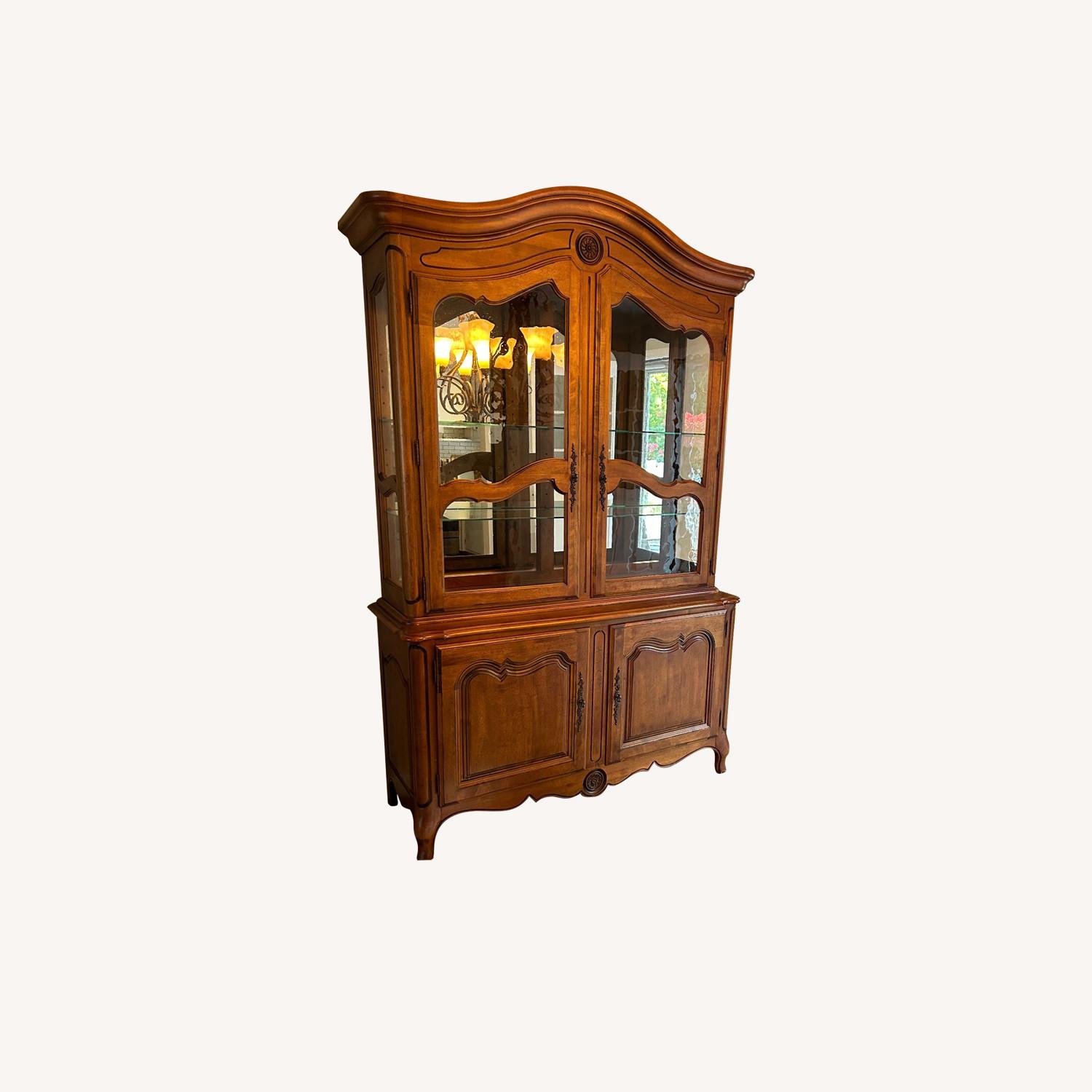 Ethan Allen Legacy Light Brown Wood Sideboard - image-0