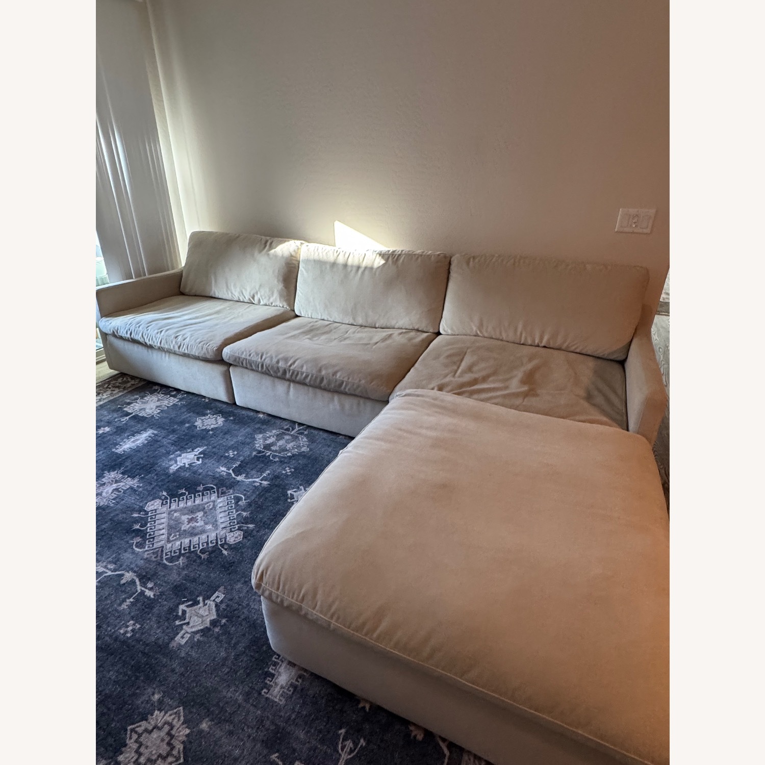 Kenna Modular 4 Seat Sofa-Chaise Sectional - image-2