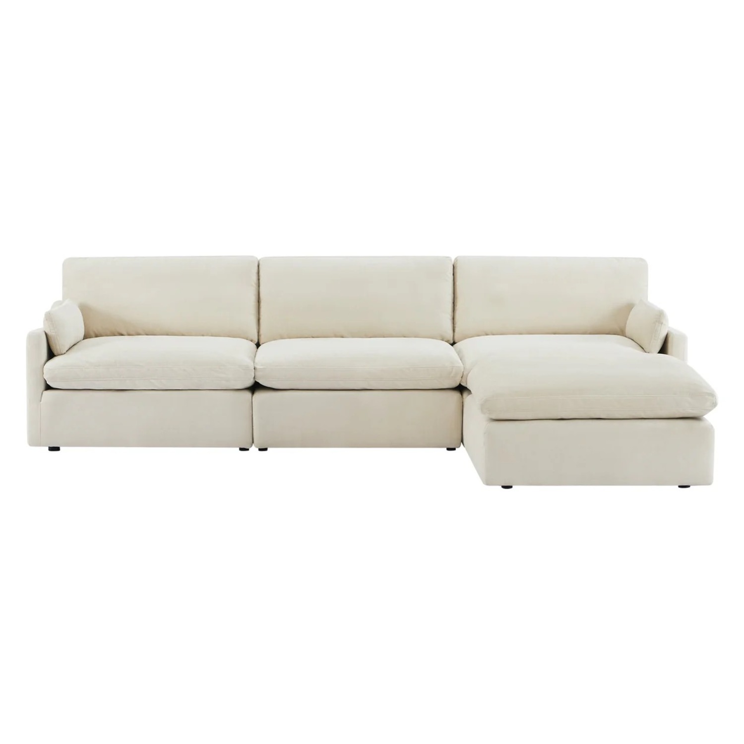 Kenna Modular 4 Seat Sofa-Chaise Sectional - image-6