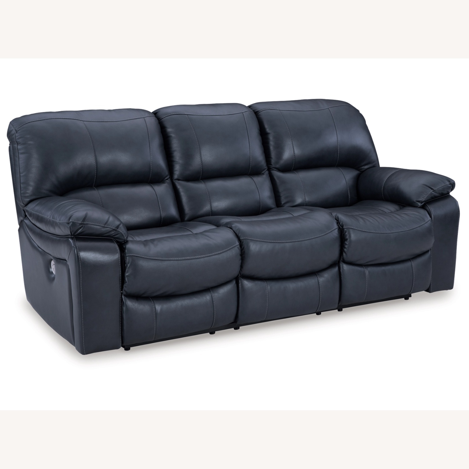 Ashley Furniture Blue Leesworth Power Reclining Sofa - image-5