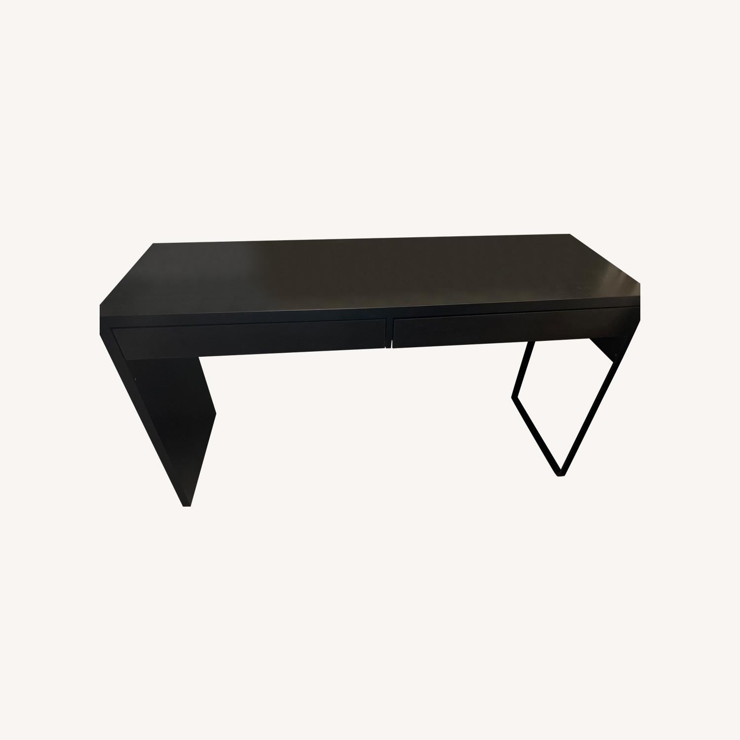 IKEA MICKE Desk Black-Brown - image-5