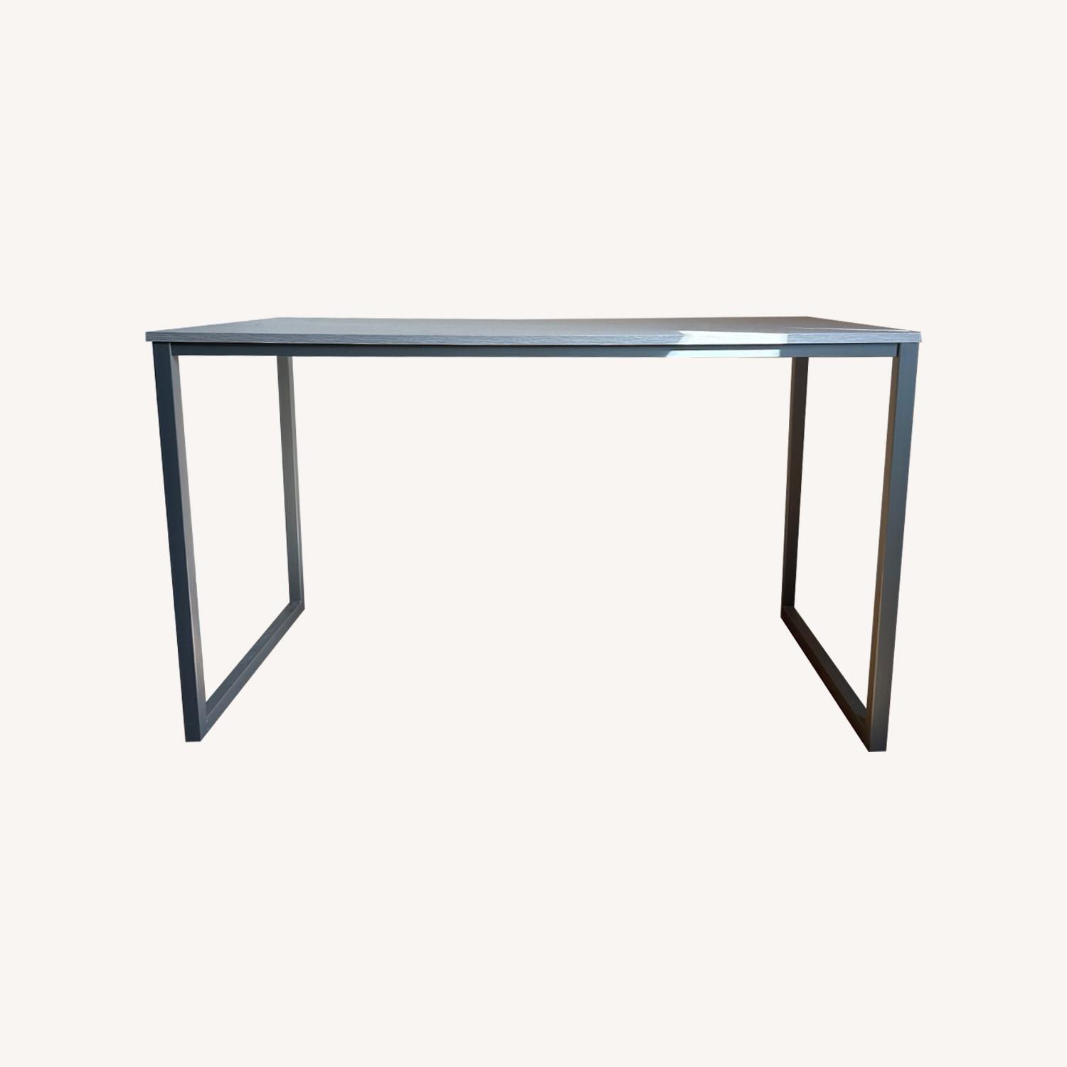 White Wood Desk - image-0