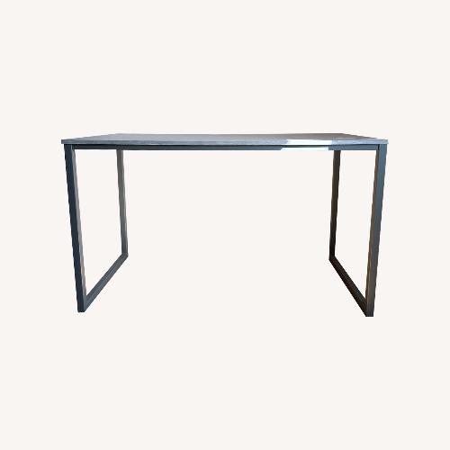 Used White Wood Desk for sale on AptDeco