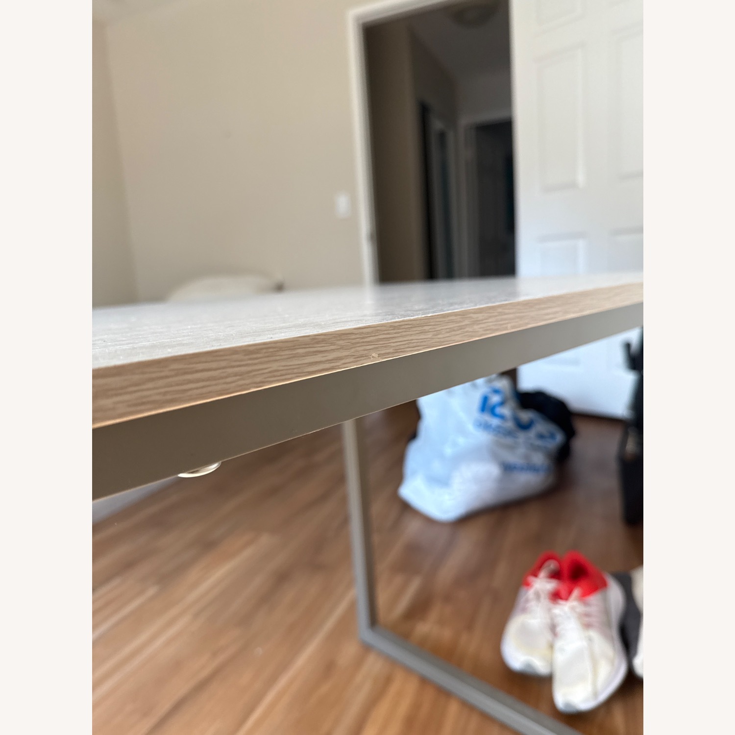 White Wood Desk - image-4