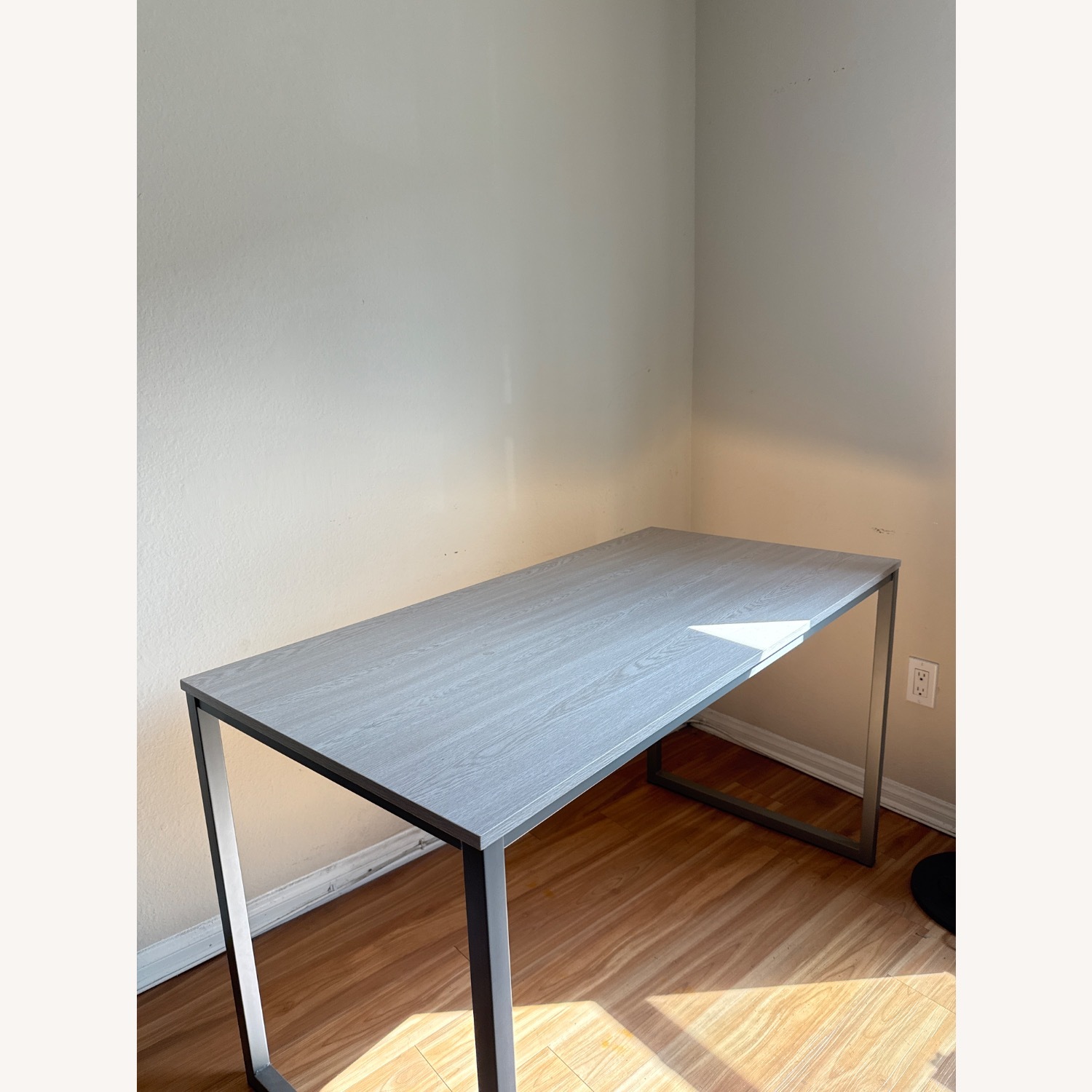 White Wood Desk - image-1