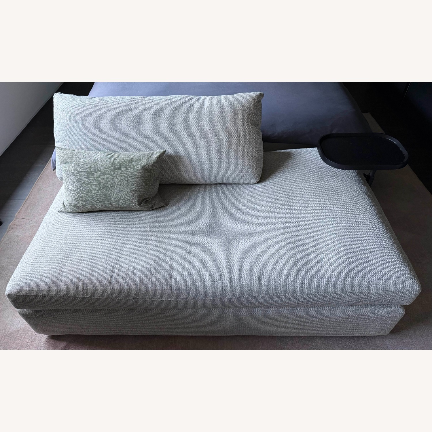 Crate & Barrel Lounge II Right-Arm Bumper - image-2