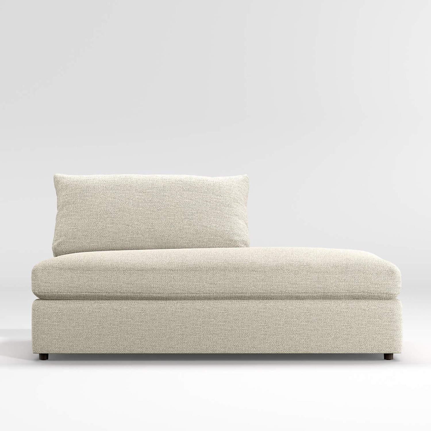 Crate & Barrel Lounge II Right-Arm Bumper - image-1