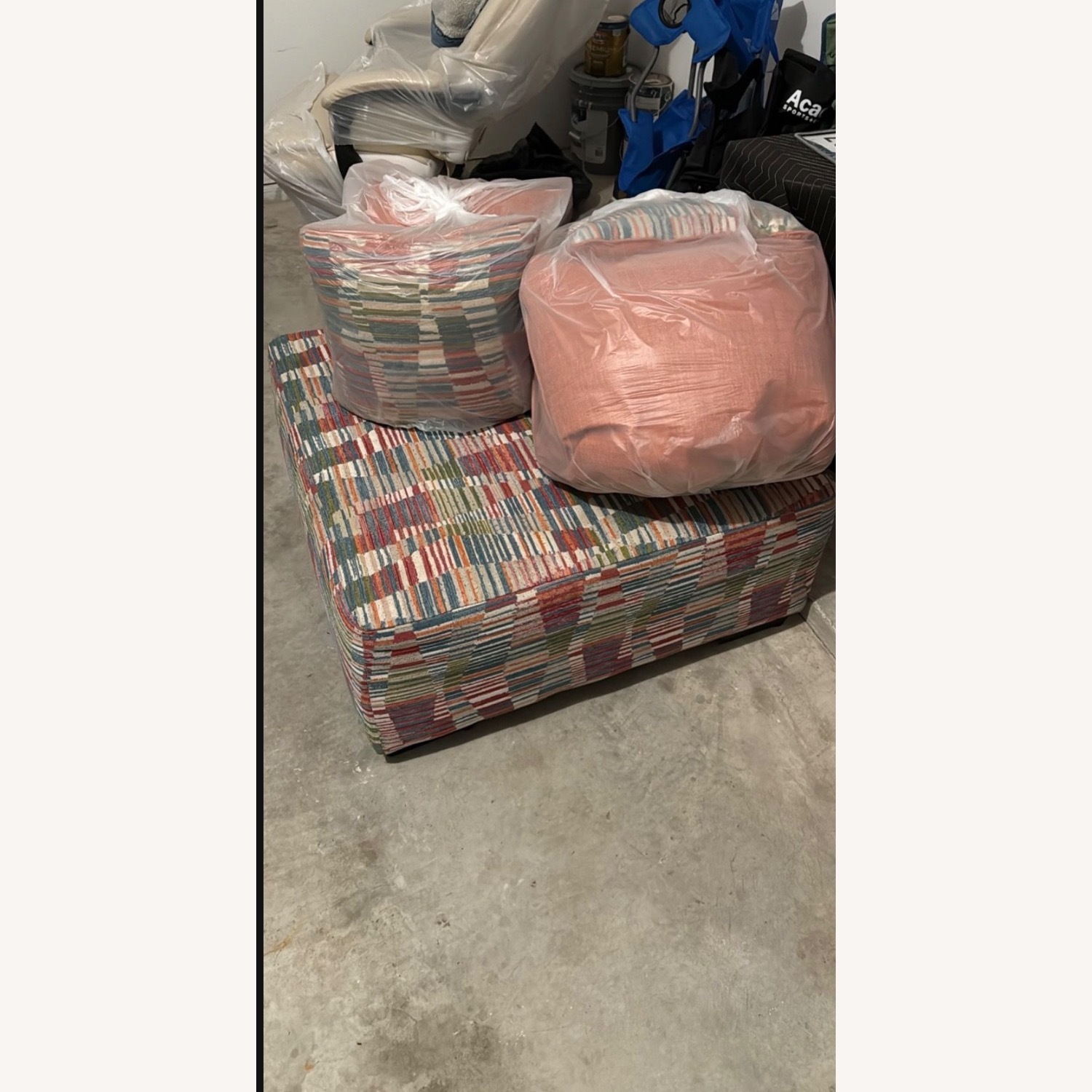 Rooms To Go Primwell Orange 3+ Seater Sofa - image-4