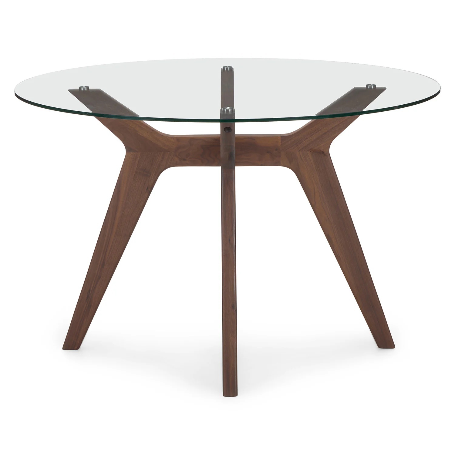 West Elm Dark Brown Wood Table + 4 Chairs - image-5