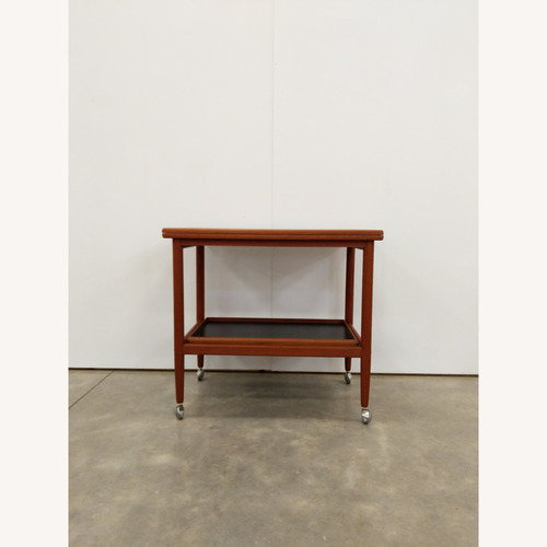 Used Vintage Danish Modern Expandable Trolley Table for sale on AptDeco