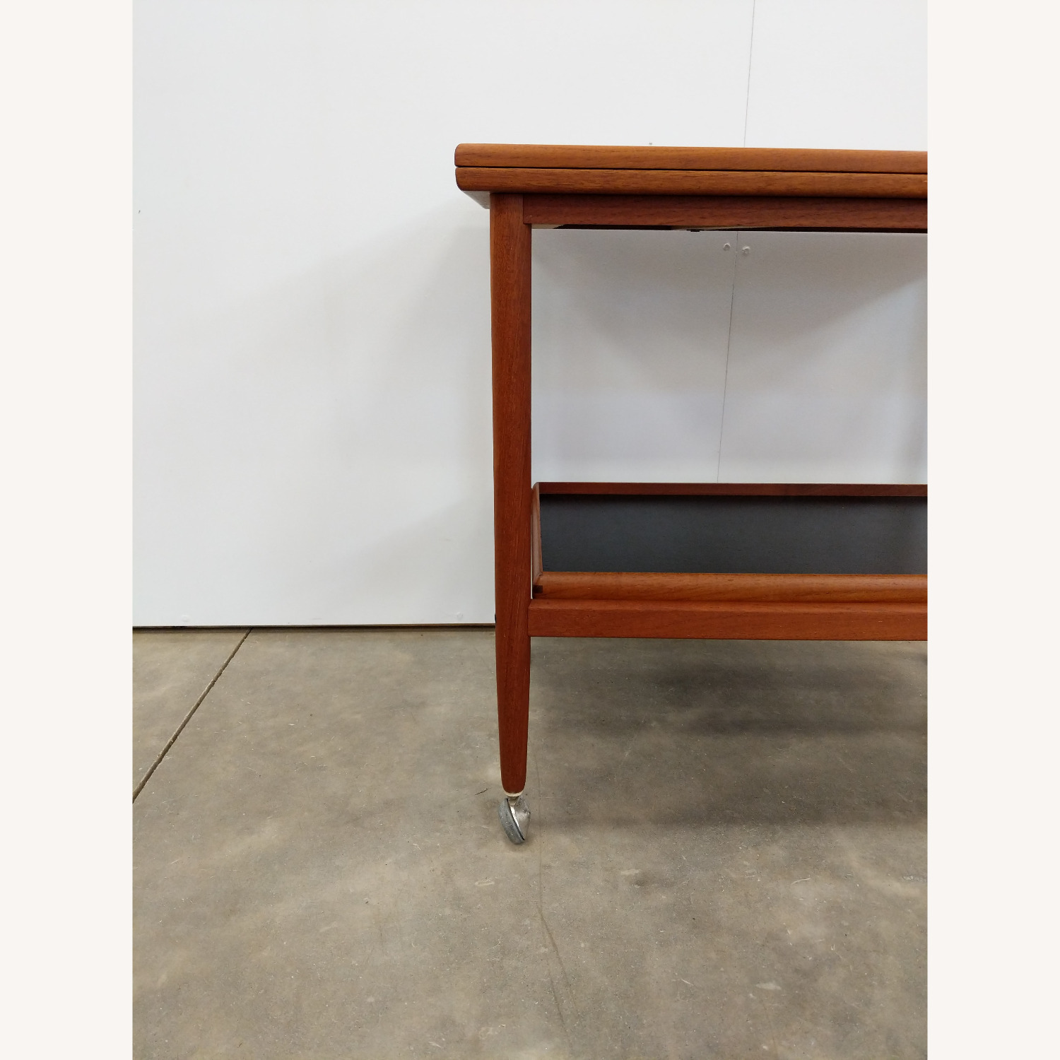 Vintage Danish Modern Expandable Trolley Table - image-5