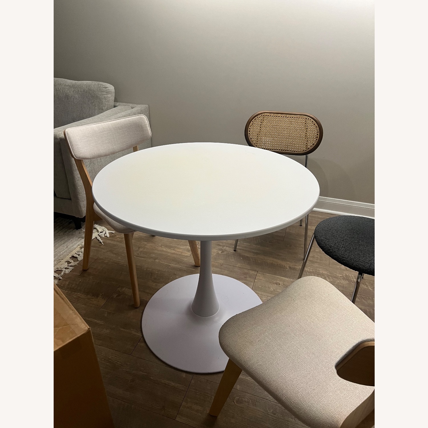 Wayfair White Plastic Dining Table - image-1