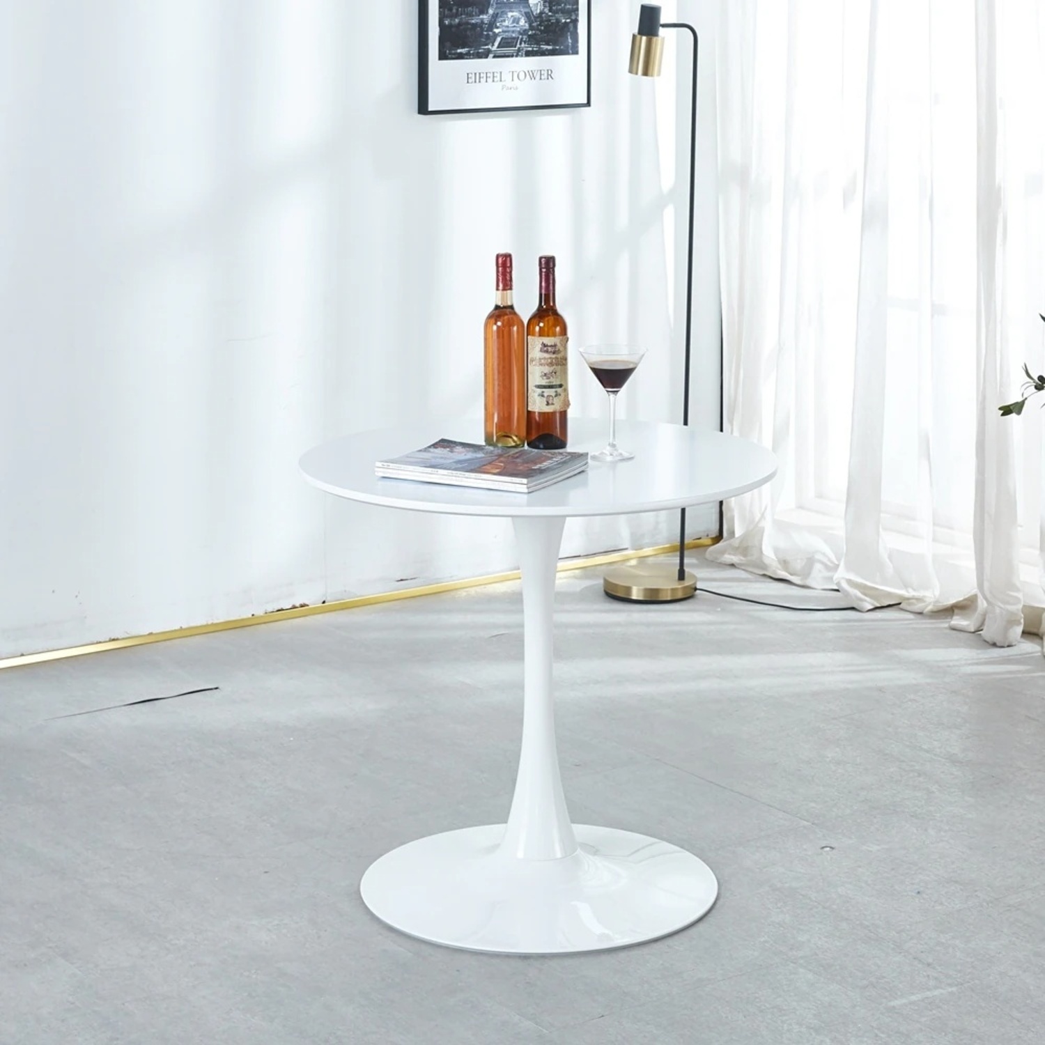 Wayfair White Plastic Dining Table - image-4