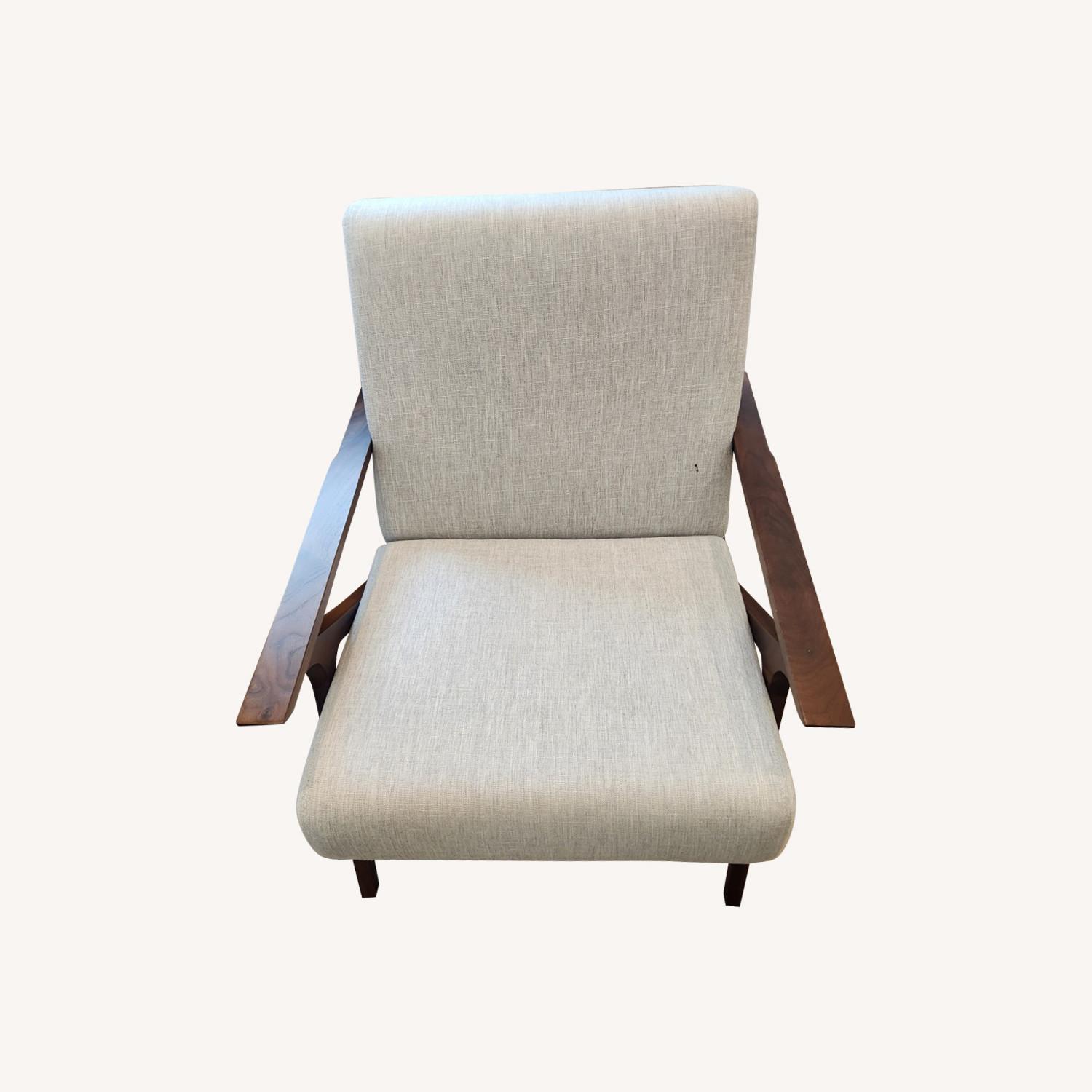 Article Otio 26" Lounge Chair Walnut - image-5