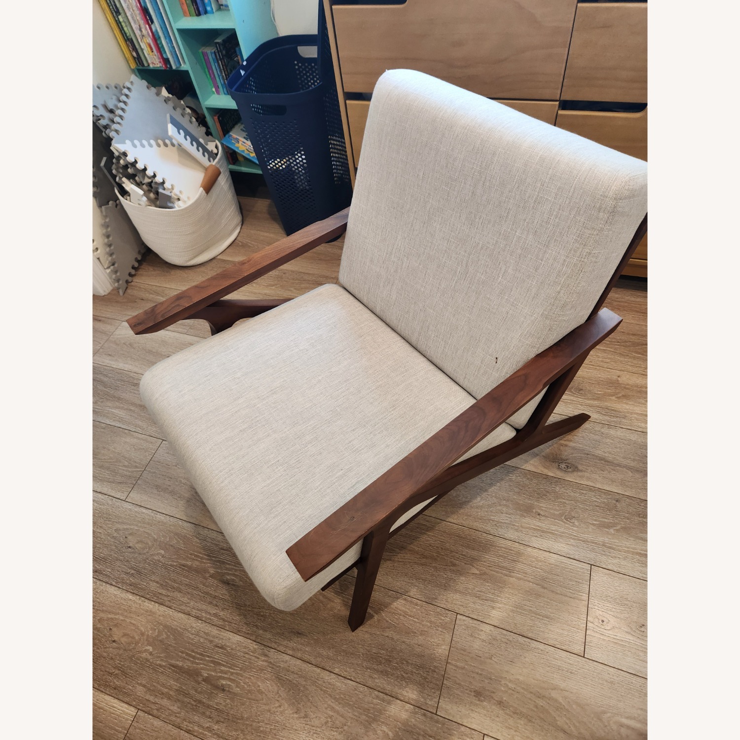 Article Otio 26" Lounge Chair Walnut - image-3