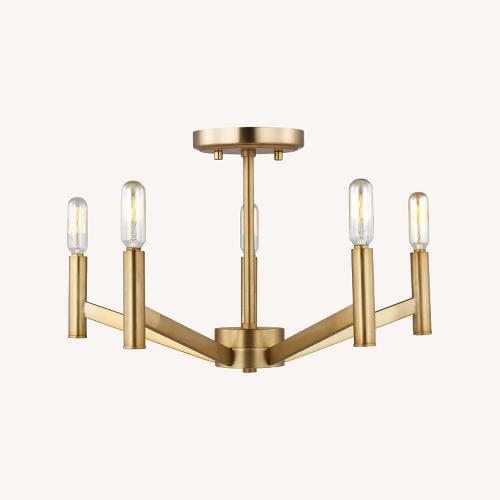 Used Visual Comfort Lighting Vector Semi-Flush Mount for sale on AptDeco