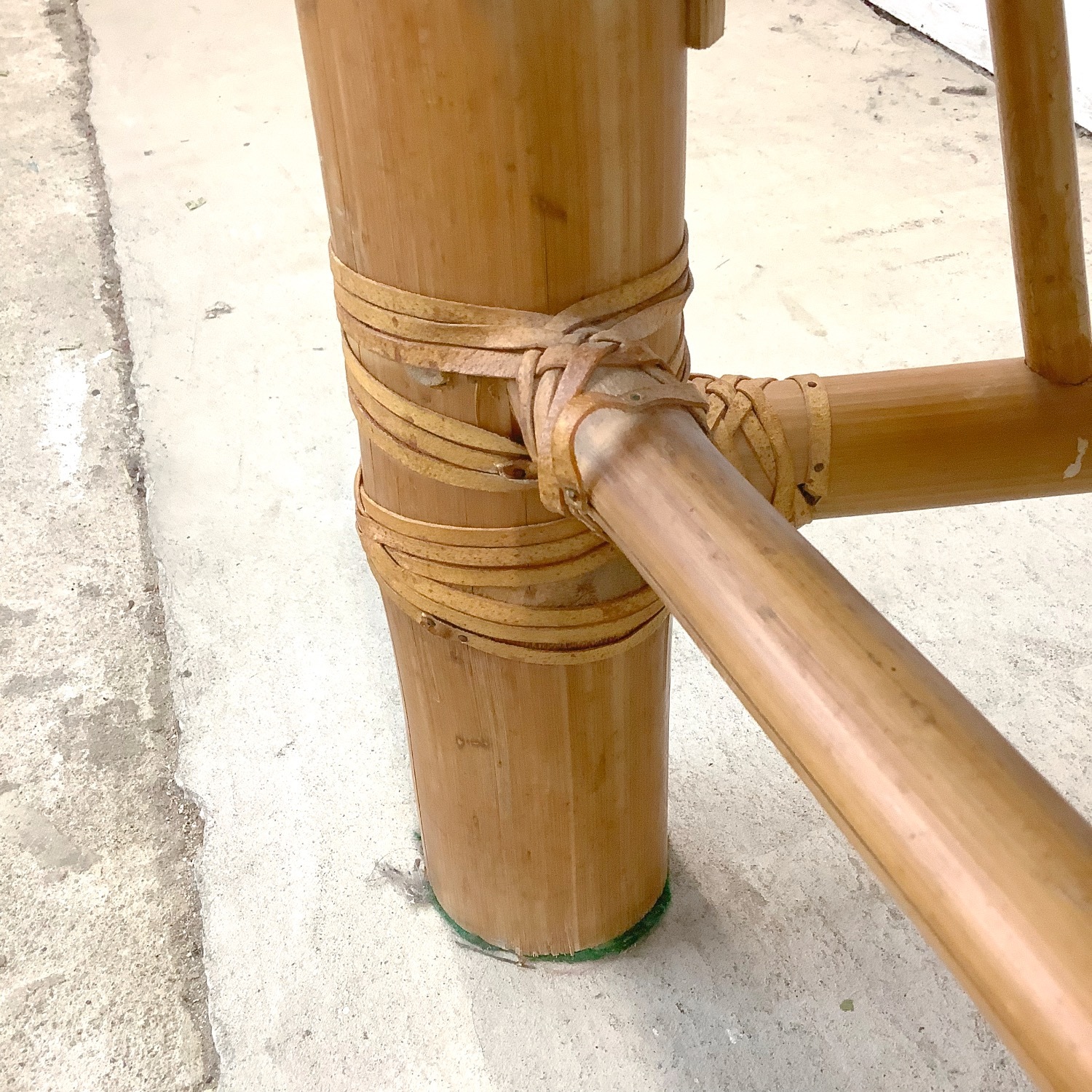 Pair Highback Bamboo Side Chairs - image-15