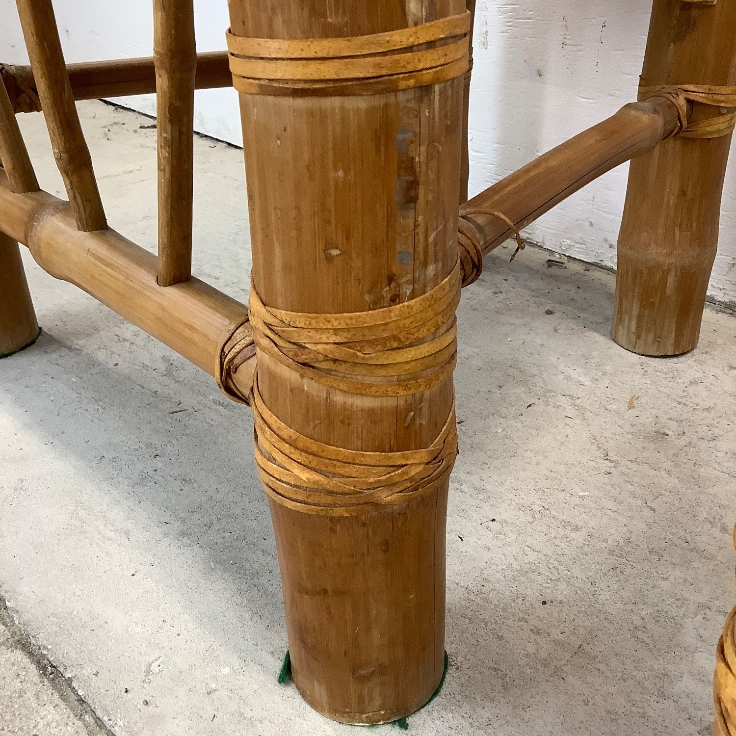 Pair Highback Bamboo Side Chairs - image-16