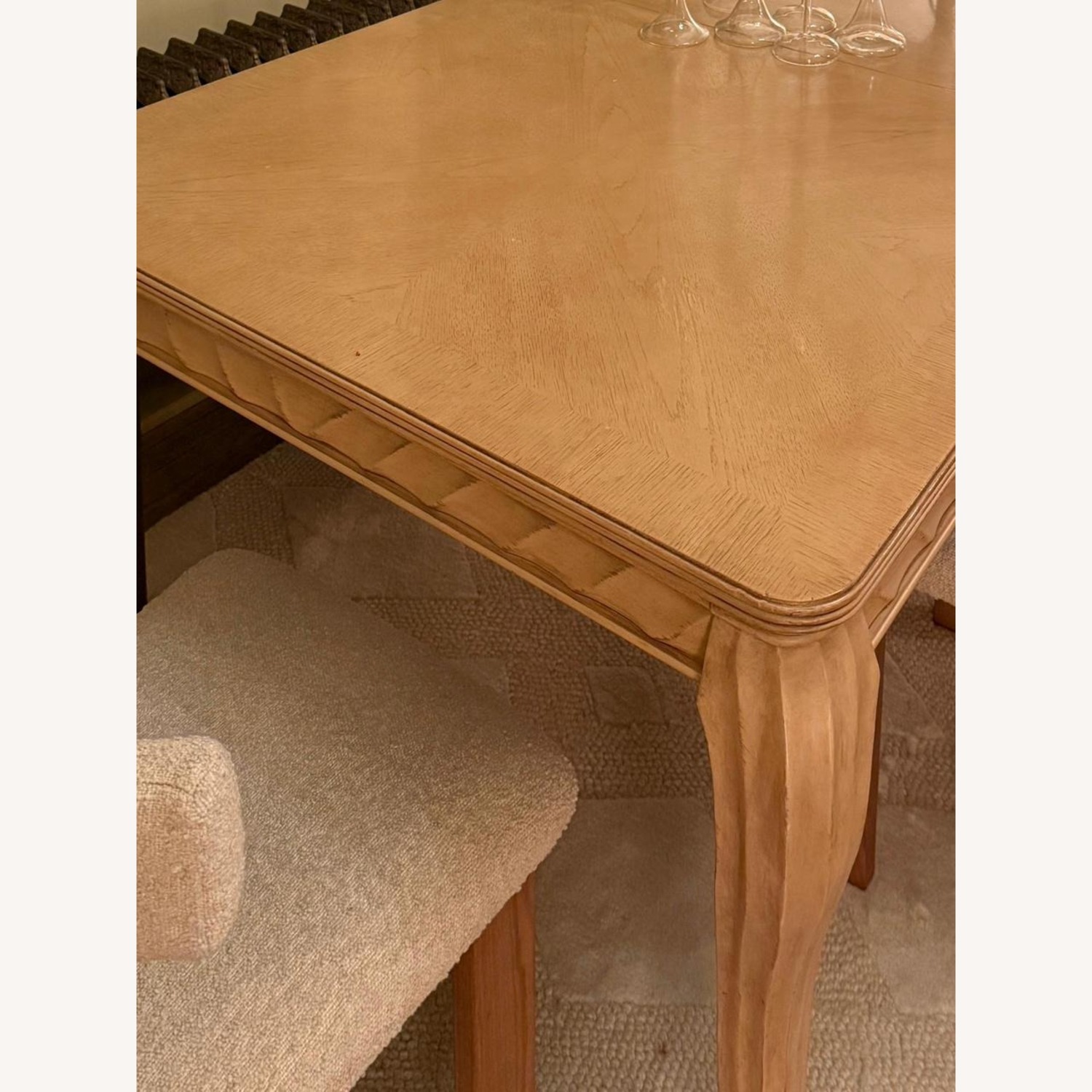 Natural Wood Dining Table - image-2